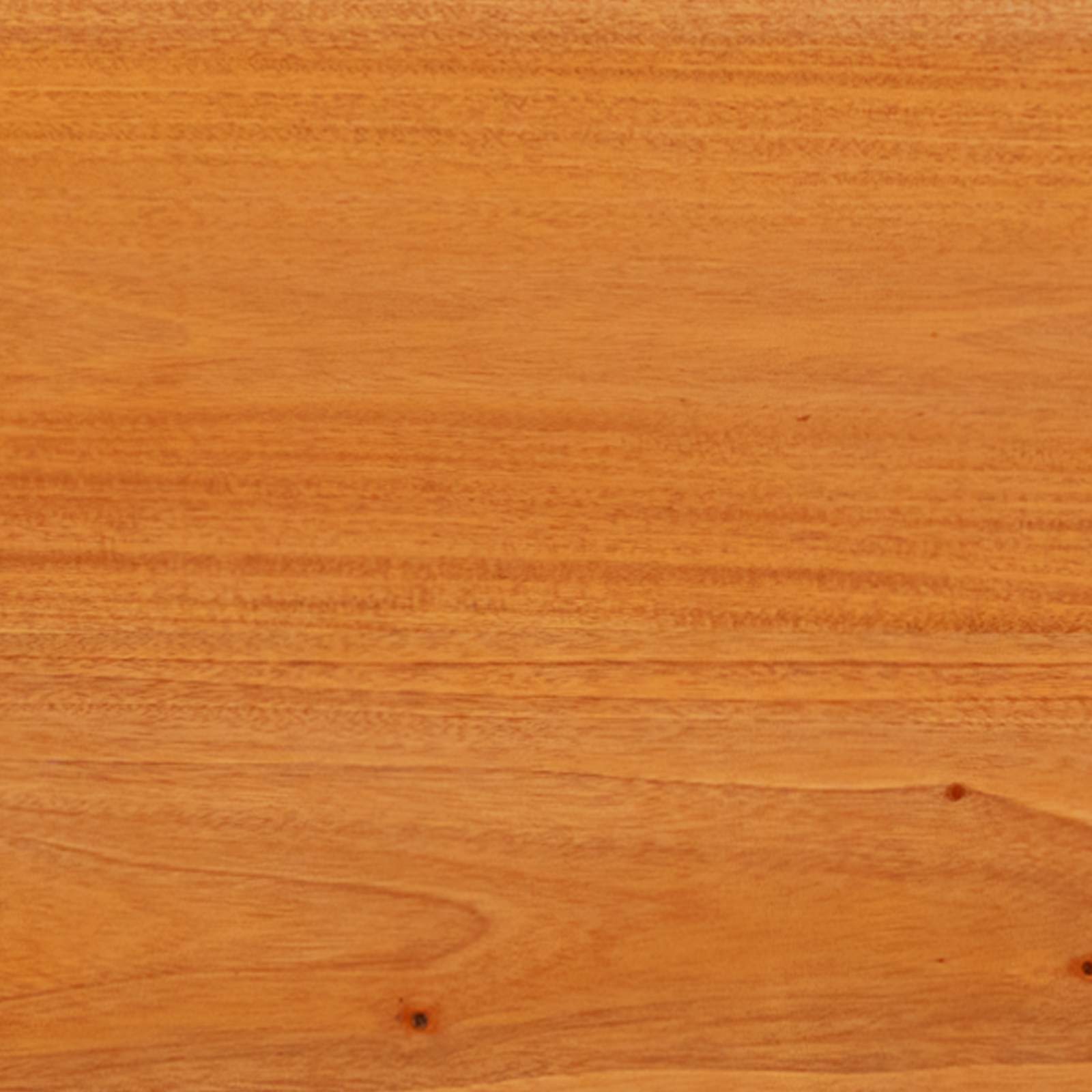 Meuble TV Naturel 100 x 40,5 x 46 cm Bois de Mahogany Massif - XIOS