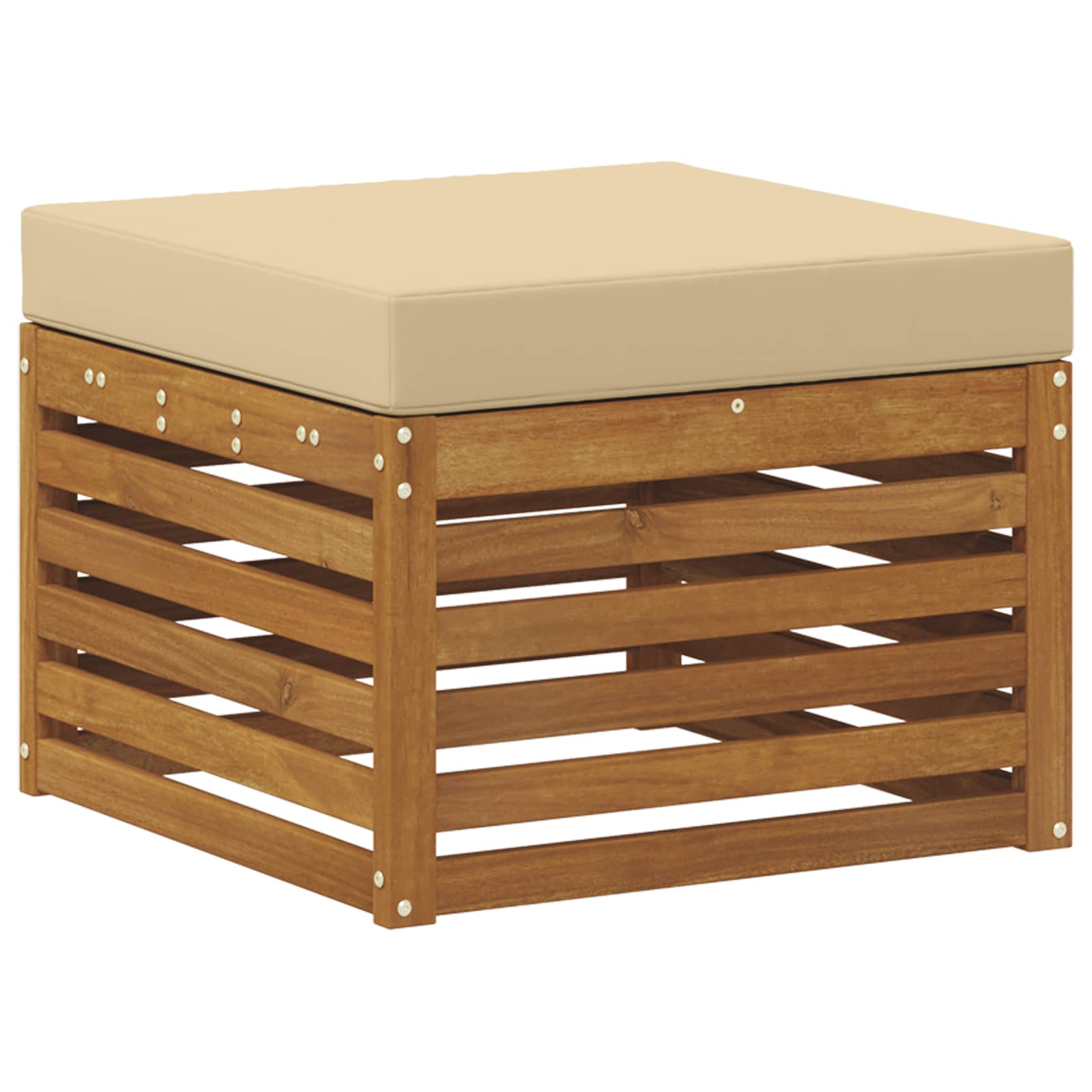 Ensemble de canapés d'extérieur 5 pcs Naturel et Beige - XIOS