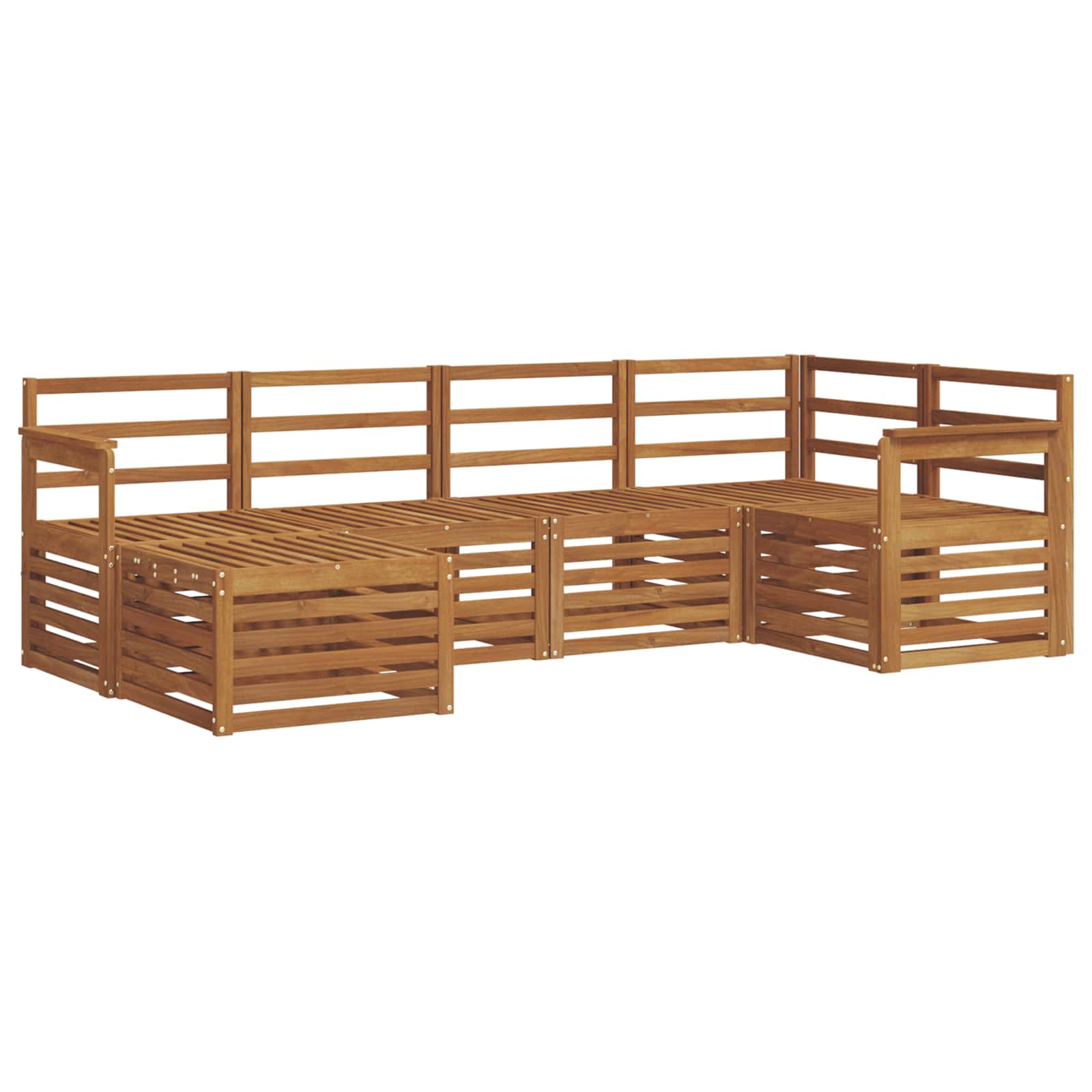 Ensemble de canapé d'angle 6 pcs Naturel - XIOS
