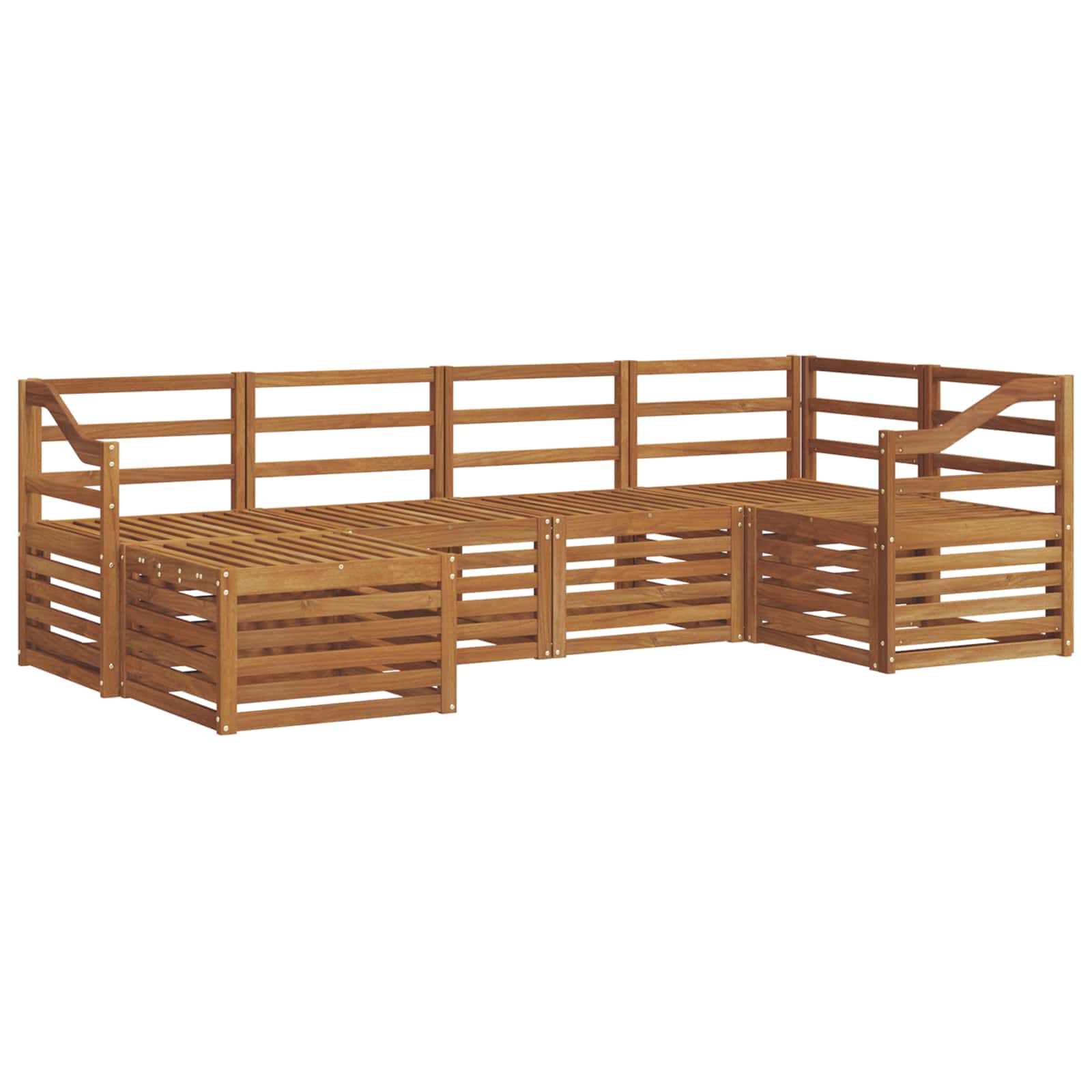 Ensemble de canapé d'angle 6 pcs Naturel - XIOS