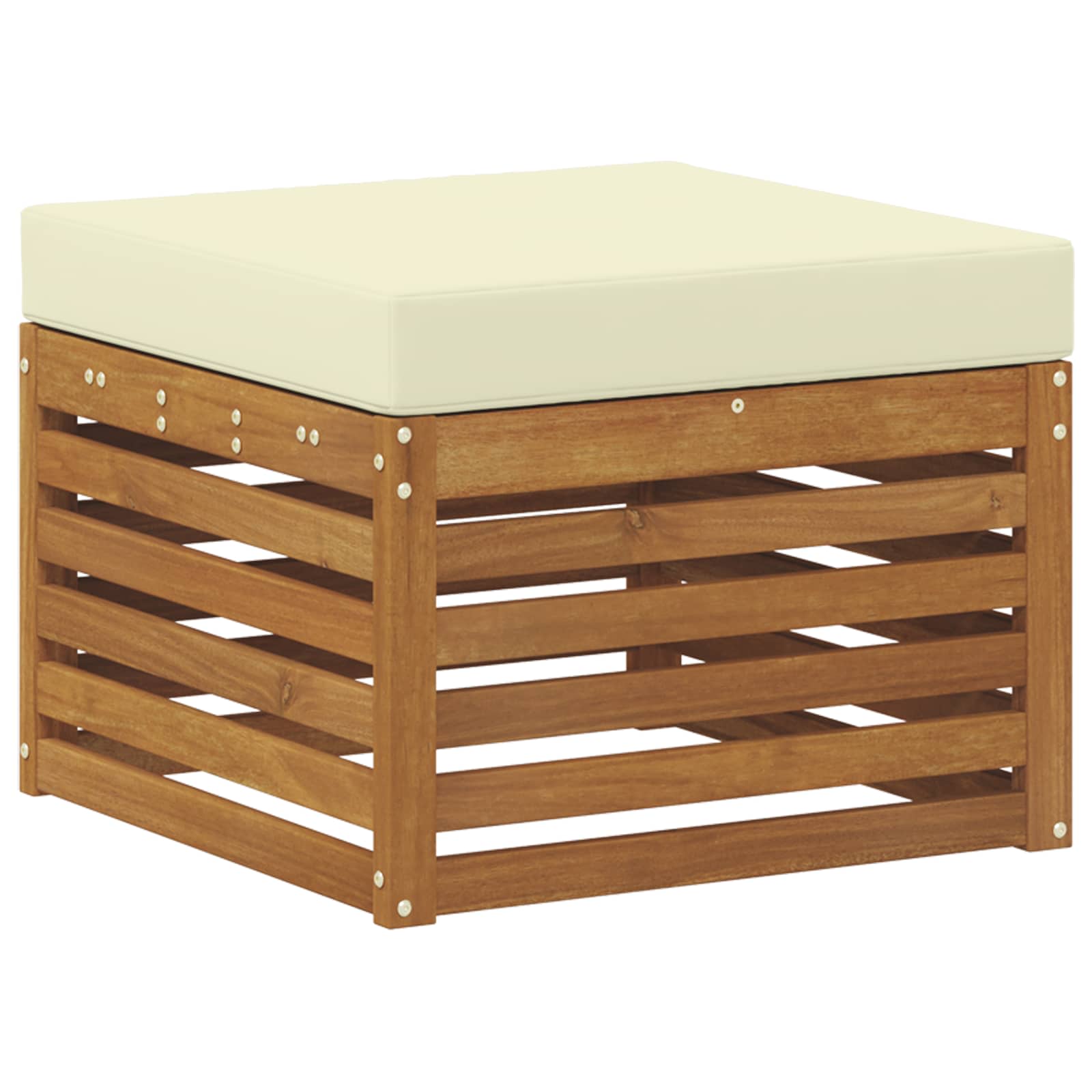 Ensembles de canapés avec coussin 7 pcs Naturel et Crème - XIOS