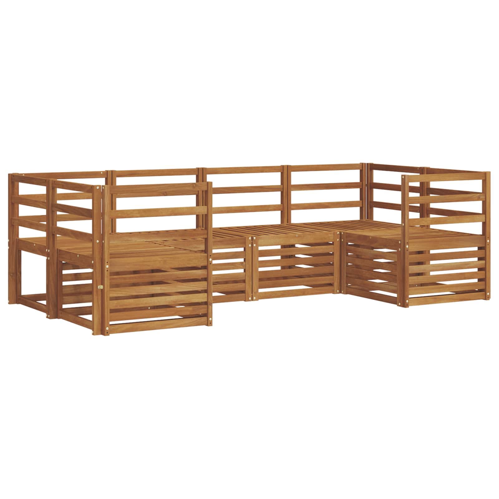 Ensemble de canapé d'angle 6 pcs Naturel - XIOS
