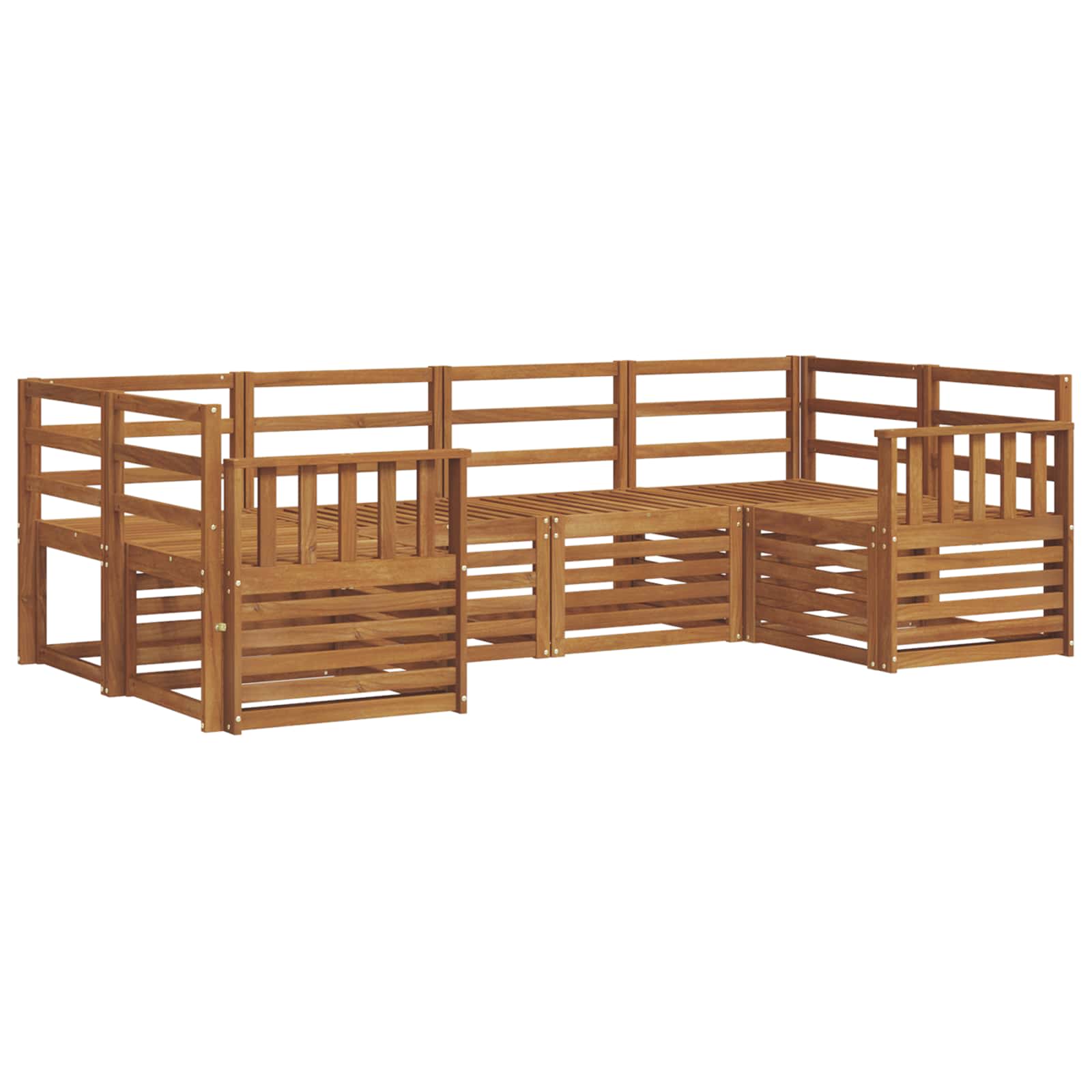 Ensemble de canapé d'angle 6 pcs Naturel - XIOS