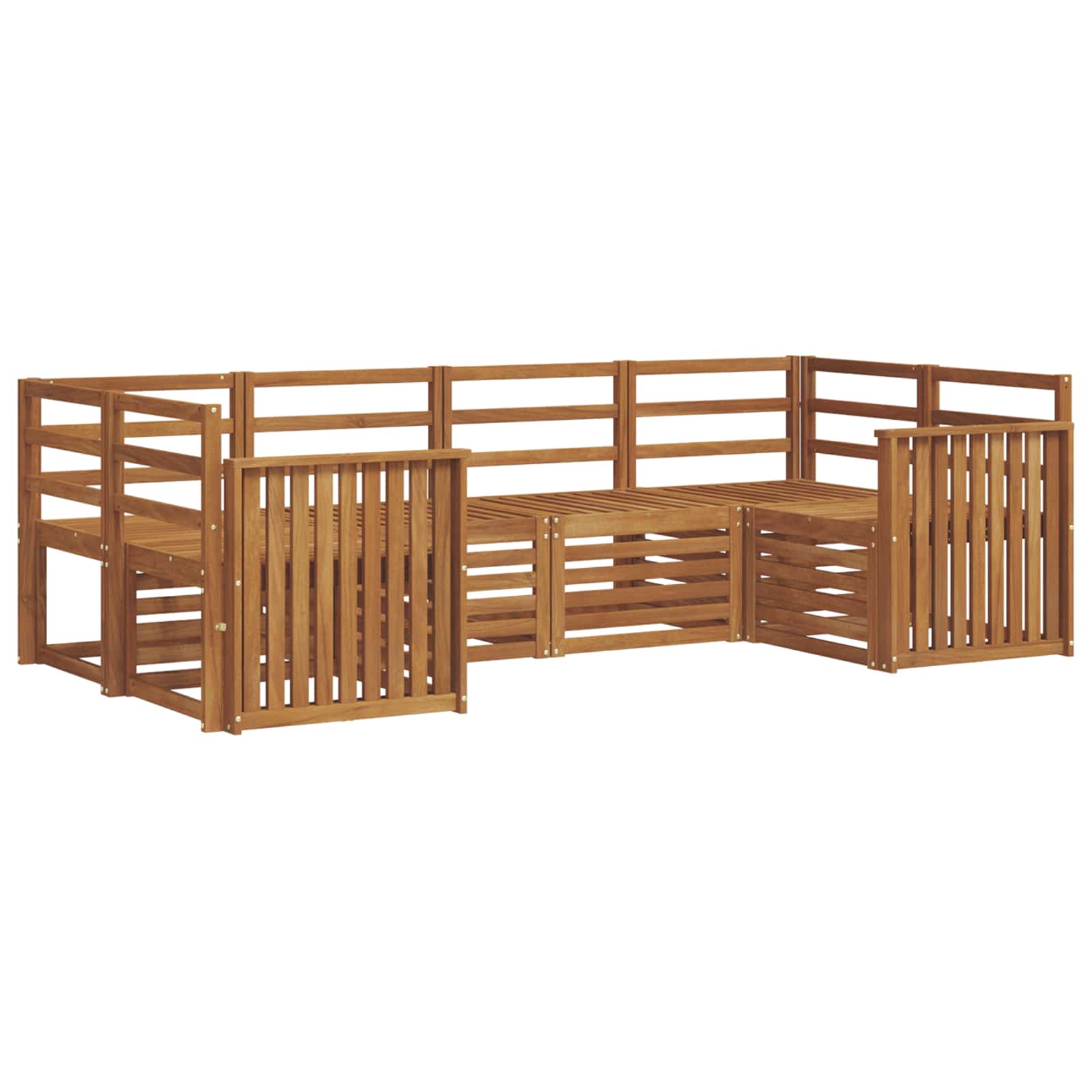 Ensemble de canapé d'angle 6 pcs Naturel - XIOS