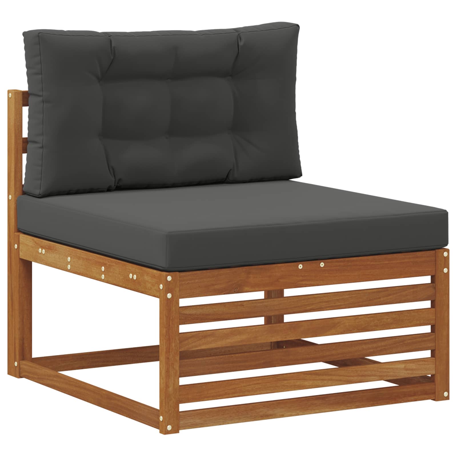 Ensemble de canapés d'extérieur 8 pcs Naturel et Anthracite - XIOS