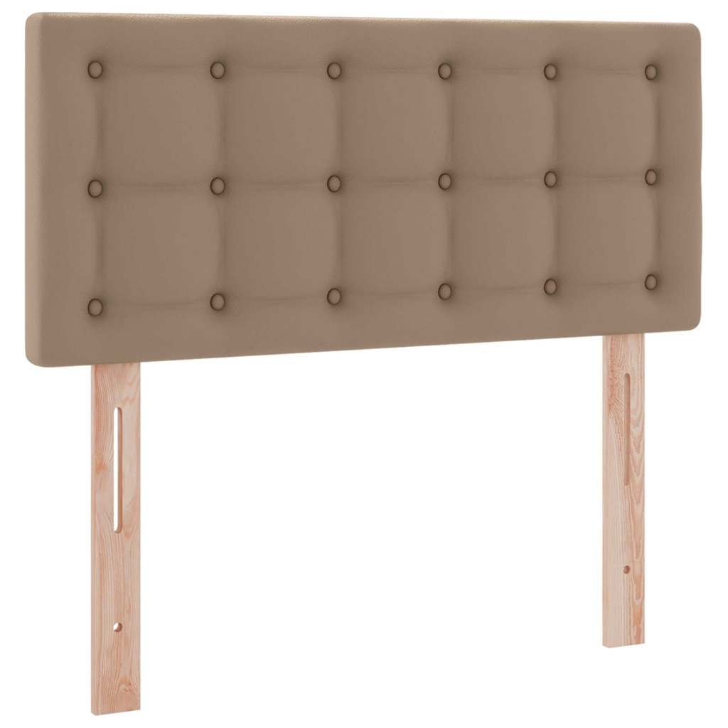 Lit avec rangement et matelas Cappuccino 90 x 200 cm - XIOS