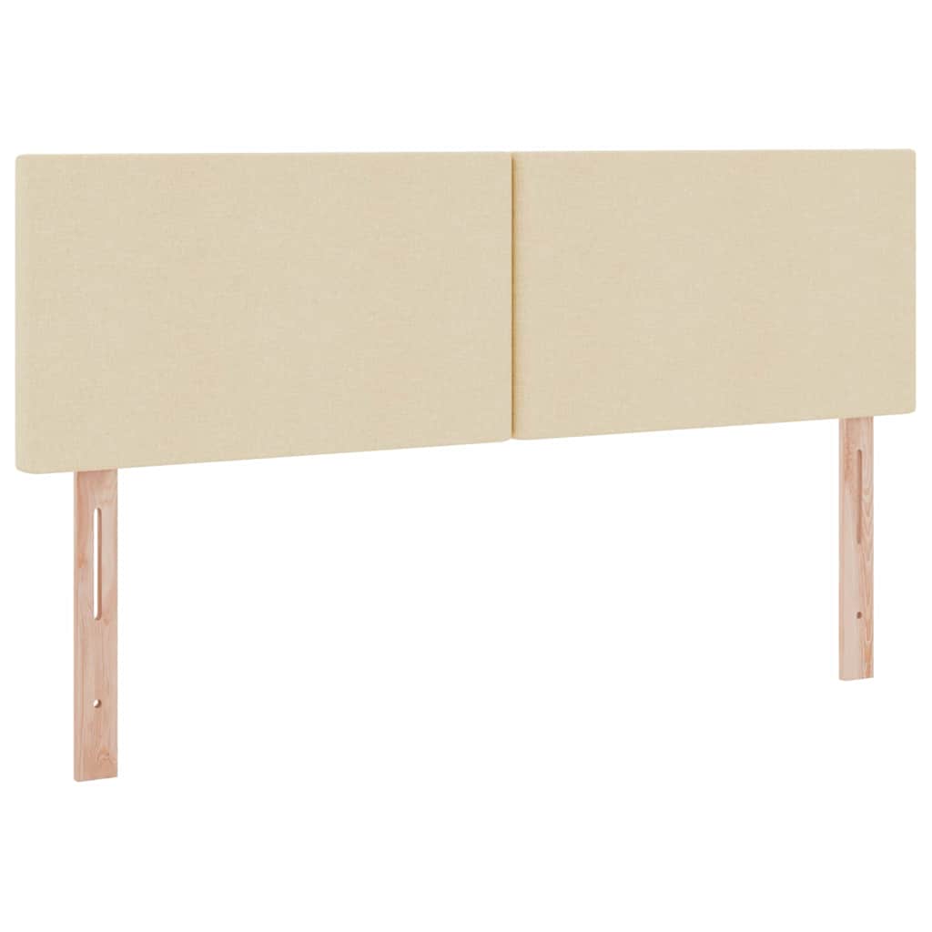 Lit avec rangement et matelas avec matelas Crème 140 x 190 cm - XIOS