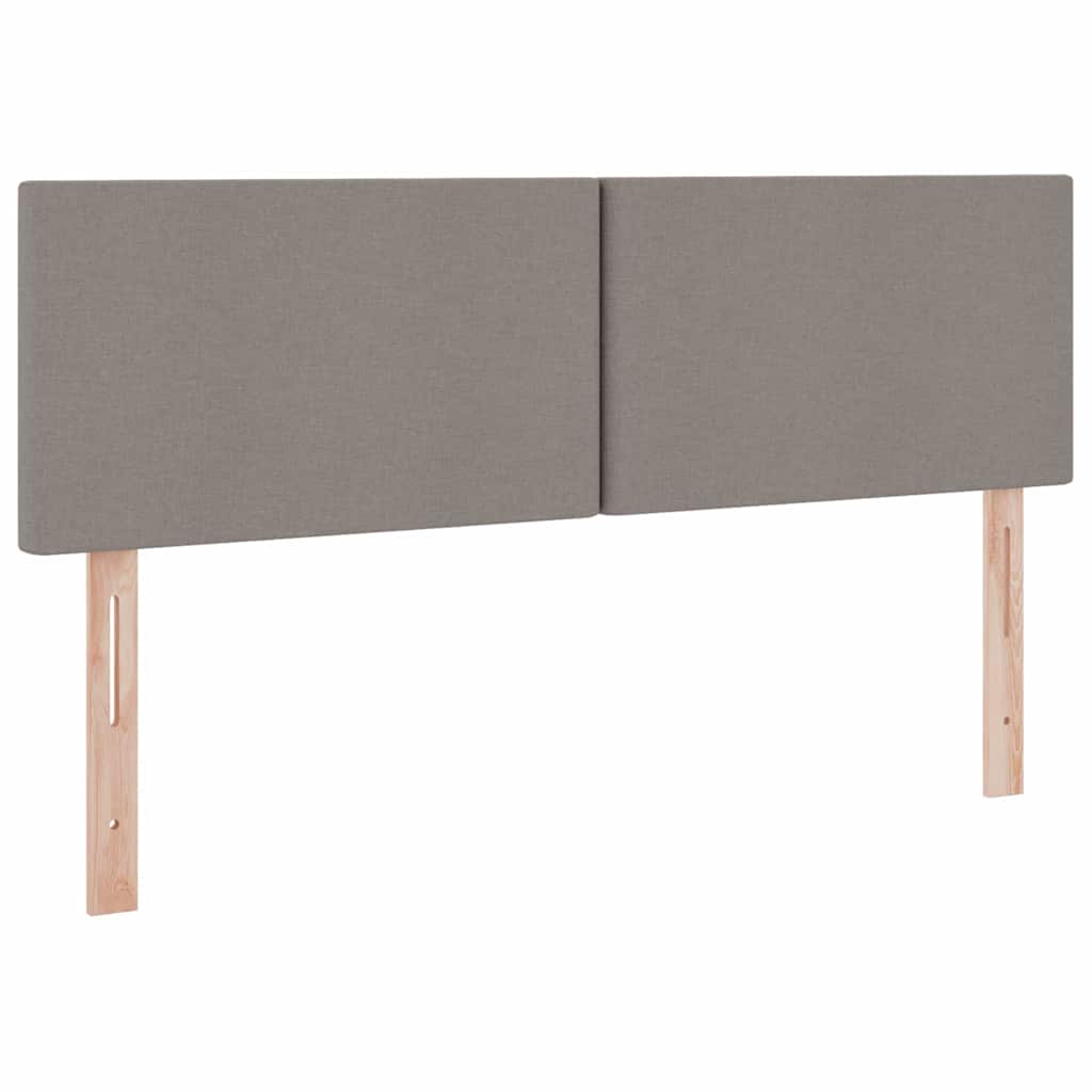 Lit avec rangement et matelas avec matelas Taupe 140 x 200 cm - XIOS