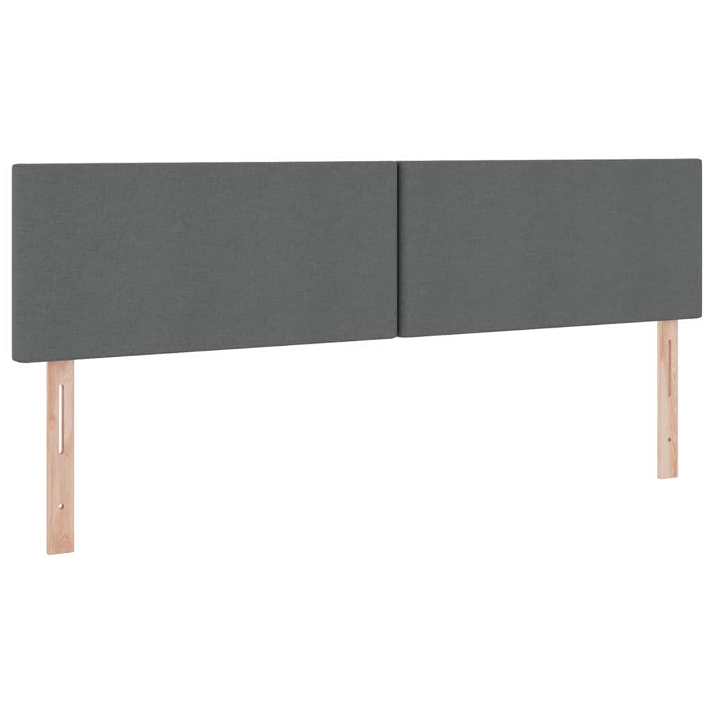 Lit avec rangement et matelas Gris foncé 180 x 200 cm - XIOS