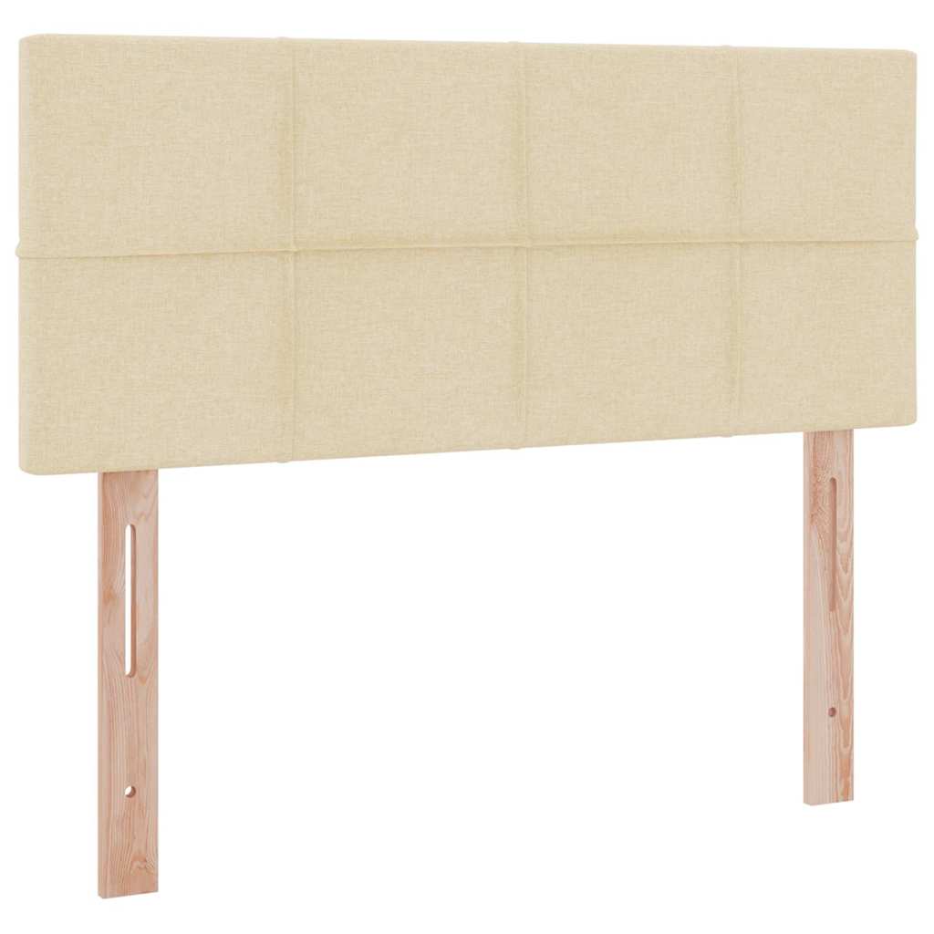 Lit avec rangement et matelas avec matelas Crème 120 x 200 cm - XIOS
