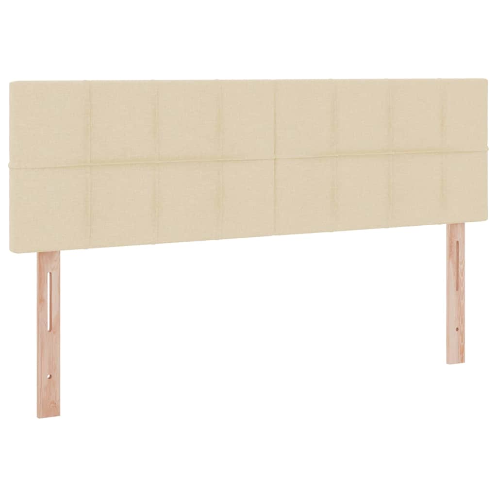 Lit avec rangement et matelas avec matelas Crème 140 x 190 cm - XIOS