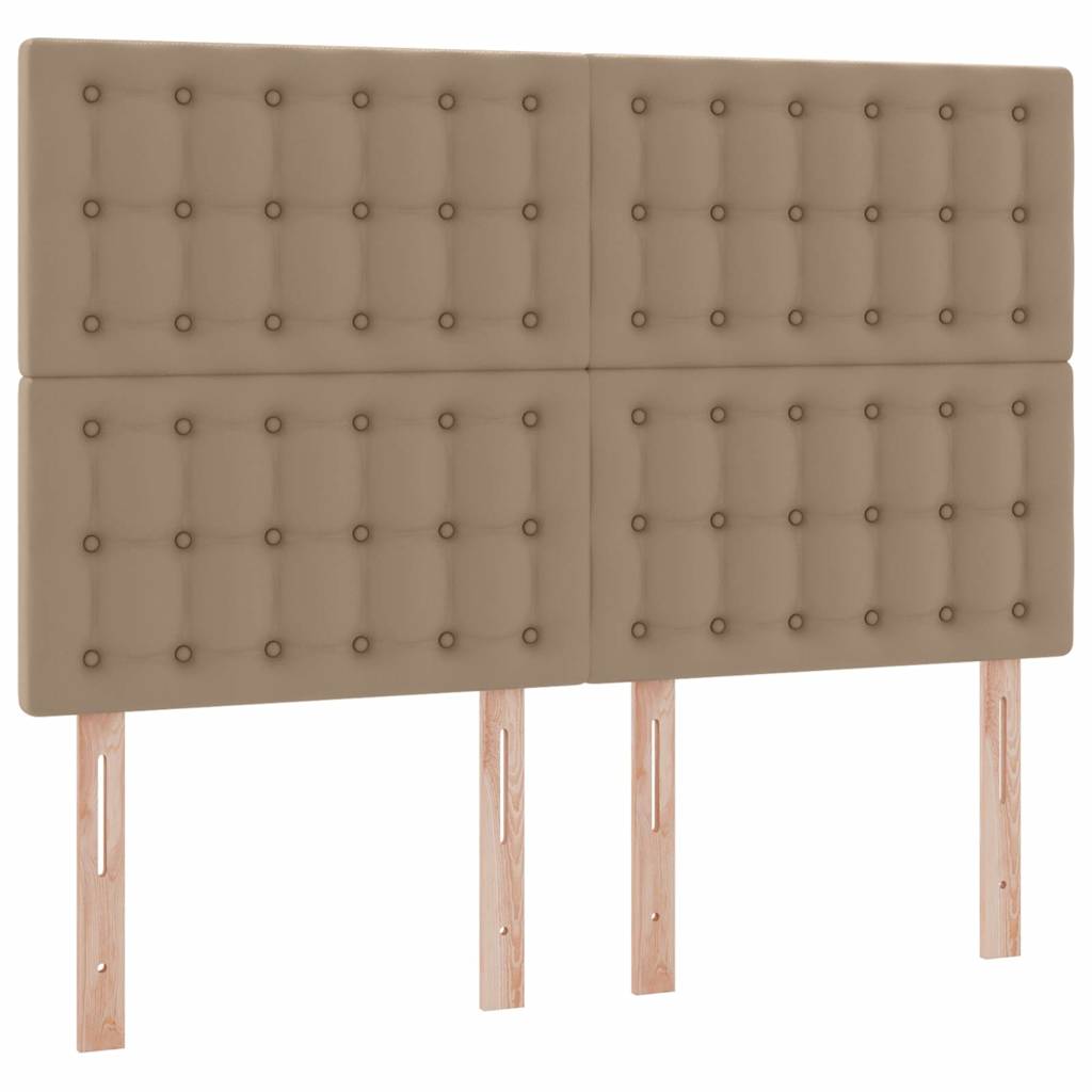 Lit de Rangement Cappuccino 140 x 200 cm Cuir synthétique