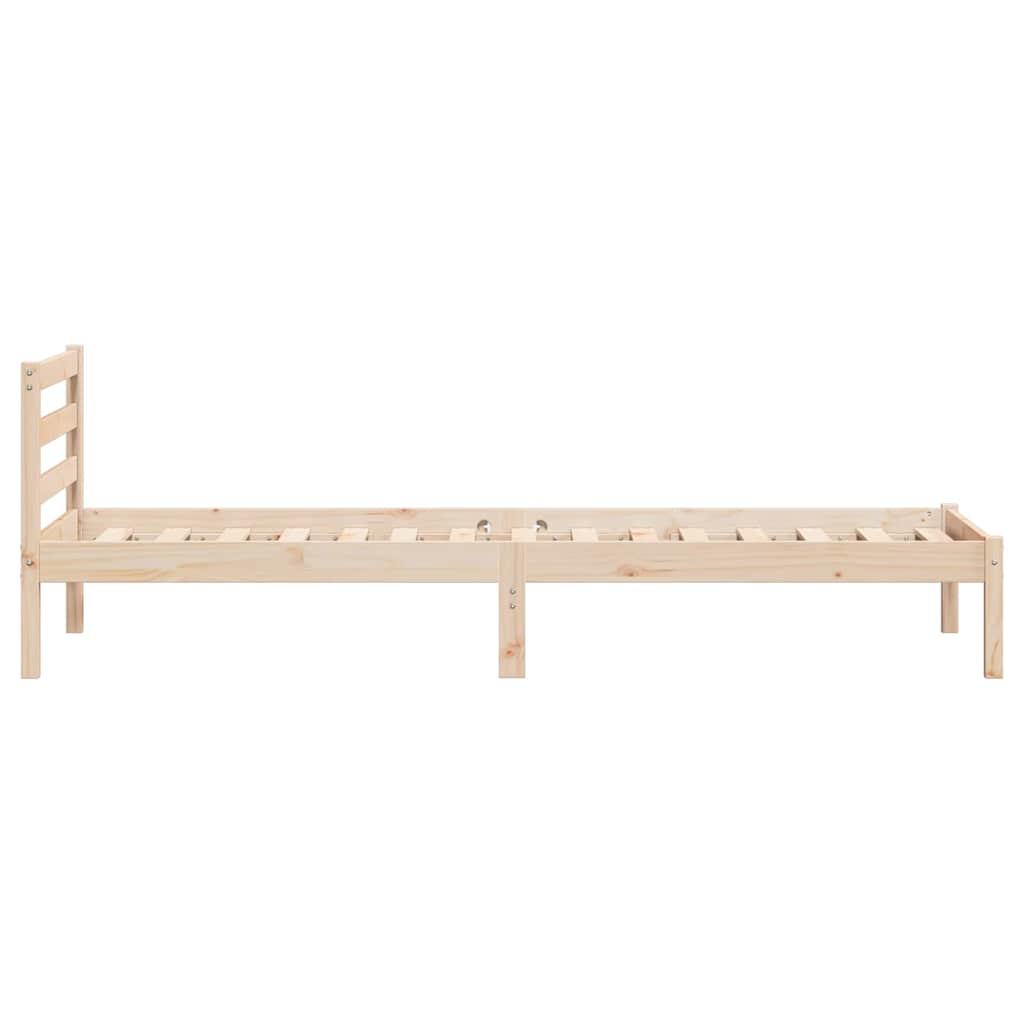 Cadre de lit Marron 208.6 x 157.6 x 69.4 cm Pin massif - XIOS