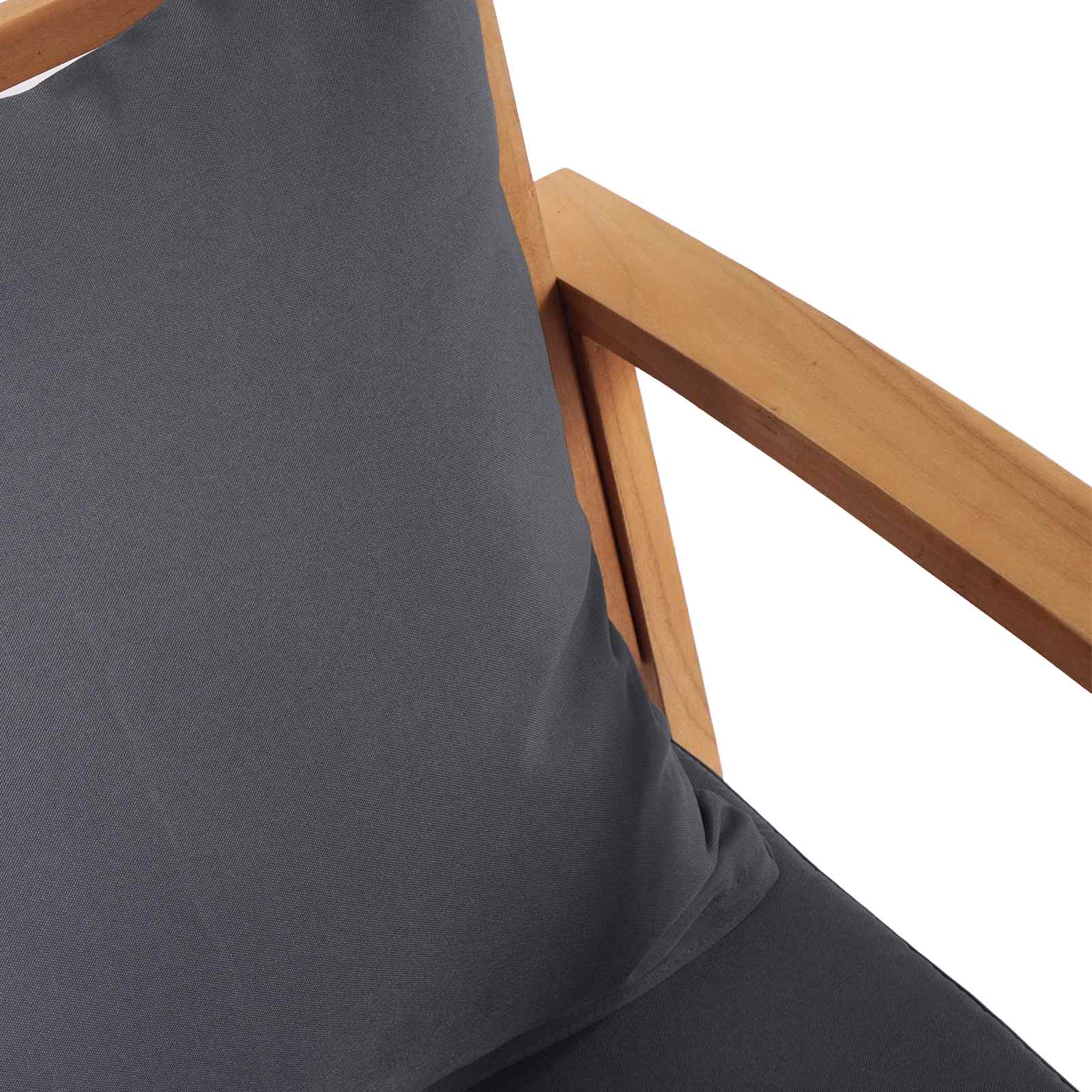 Ensemble de canapé de jardin 4 pcs Naturel Bois de teck massif - XIOS
