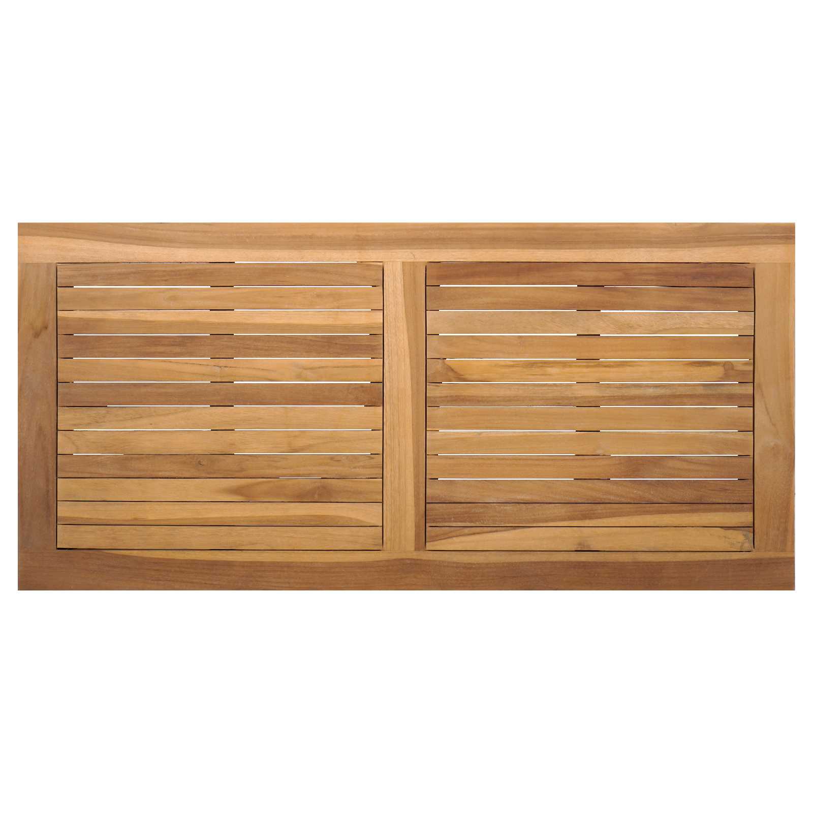 Ensemble de canapé de jardin 5 pcs Naturel Bois de teck massif - XIOS