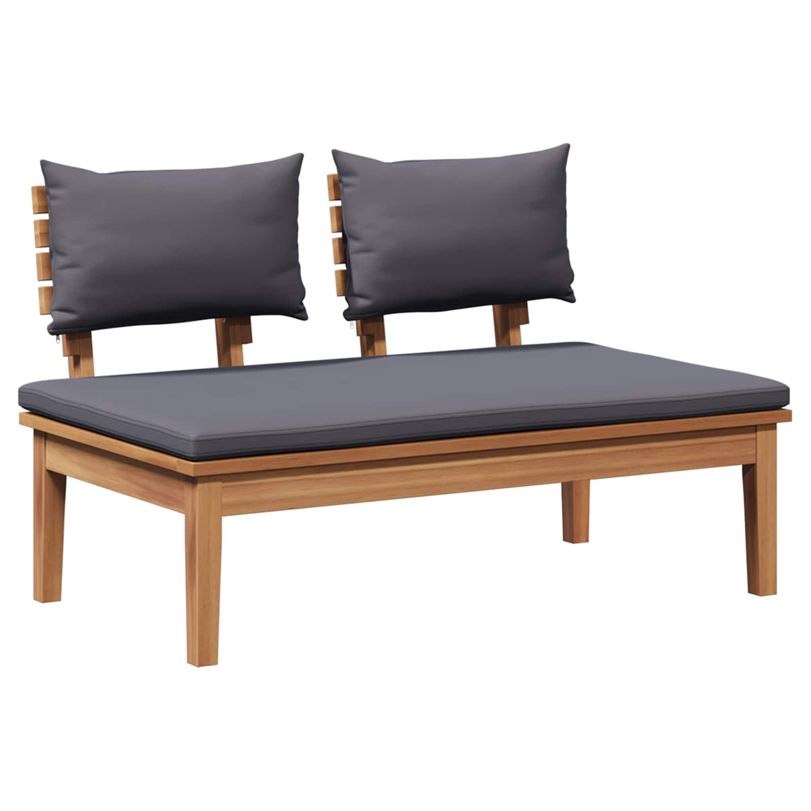 Ensemble de canapé de jardin 5 pcs Marron et gris - XIOS