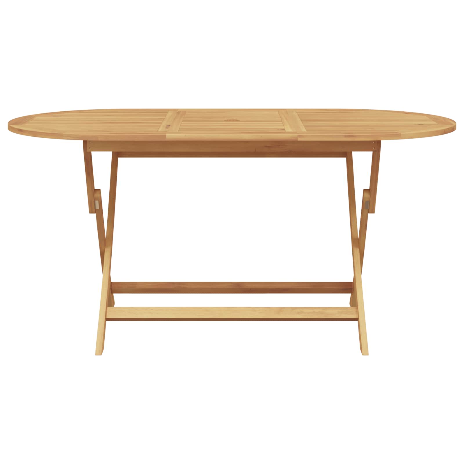 Ensemble de salle à manger pour jardin 5 pc Marron