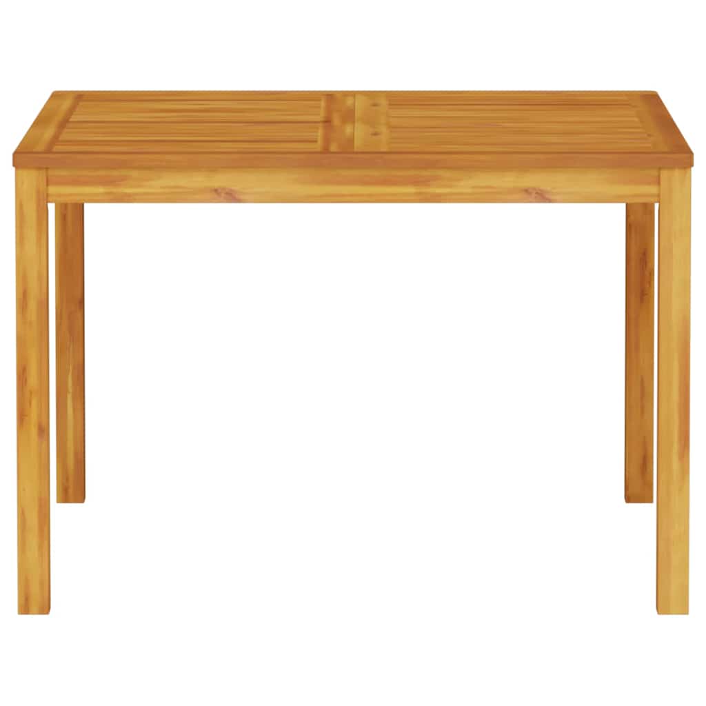 Ensemble de salle à manger pour jardin 3 pcs Marron - XIOS