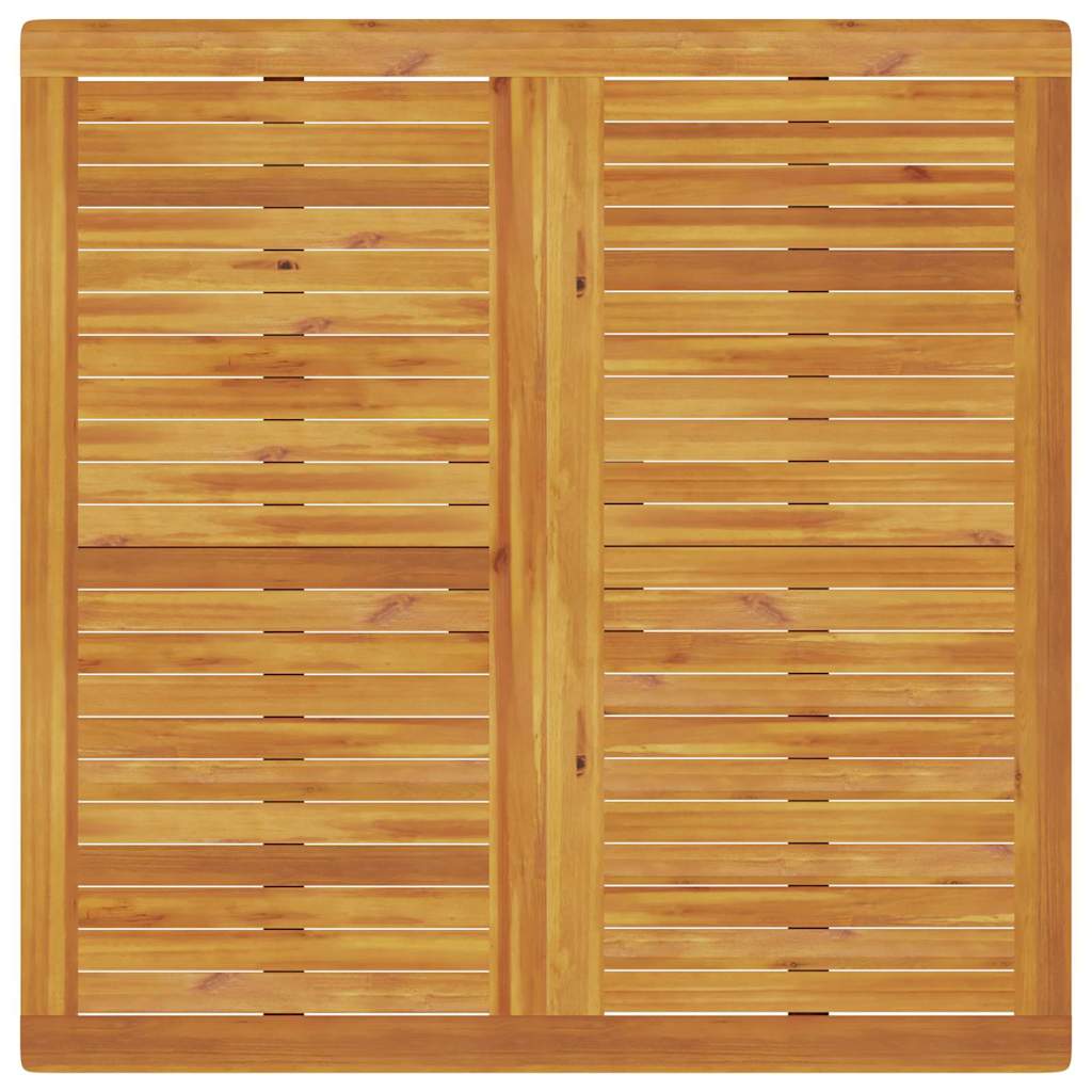 Ensemble de salle à manger pour jardin 3 pcs Marron - XIOS