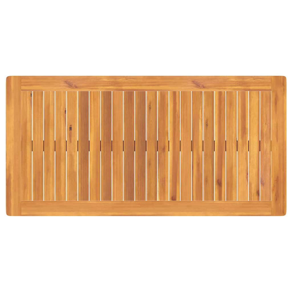 Ensemble de salle à manger pour jardin 3 pcs Marron - XIOS