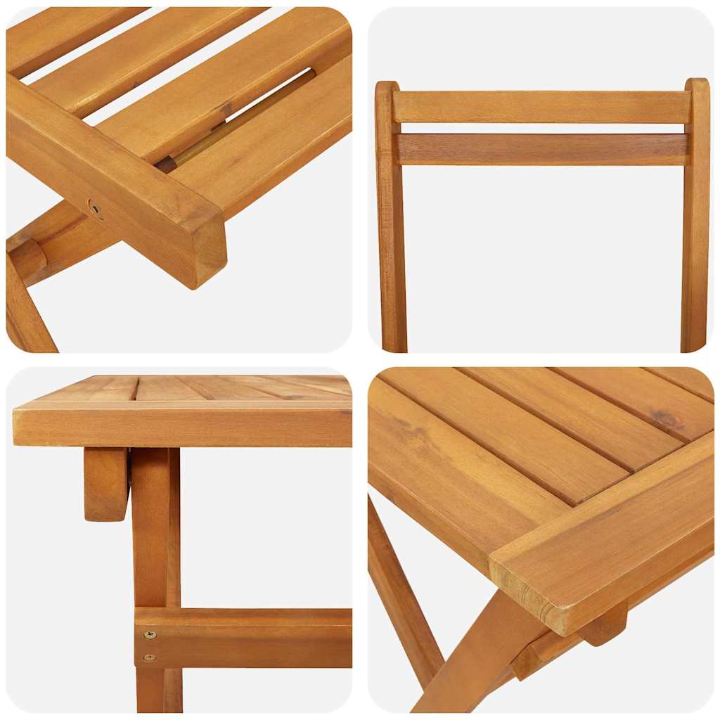 Ensemble de salle à manger pour jardin 7 pcs Marron - XIOS