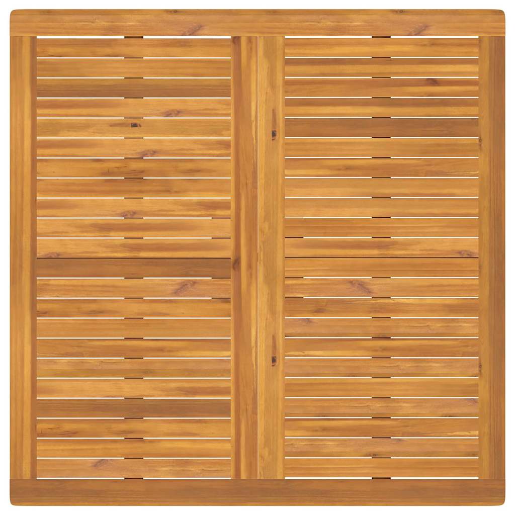 Ensemble de salle à manger pour jardin 3 pcs Marron - XIOS