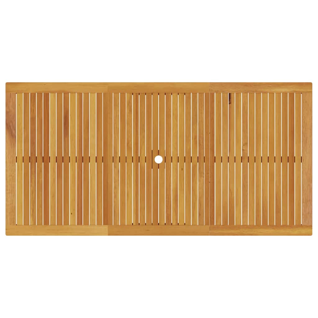 Ensemble de salle à manger pour jardin 7 pcs Marron - XIOS