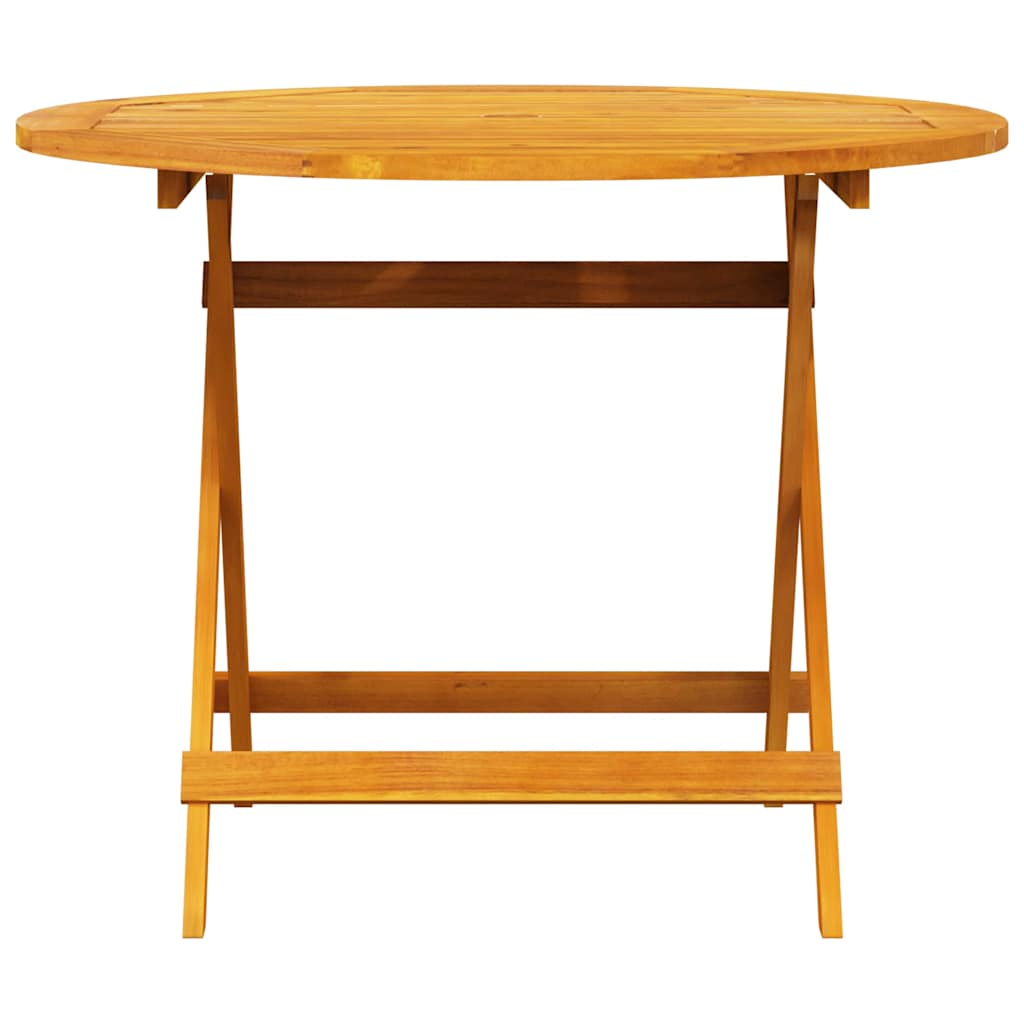 Ensemble de salle à manger pour jardin 5 pcs Marron