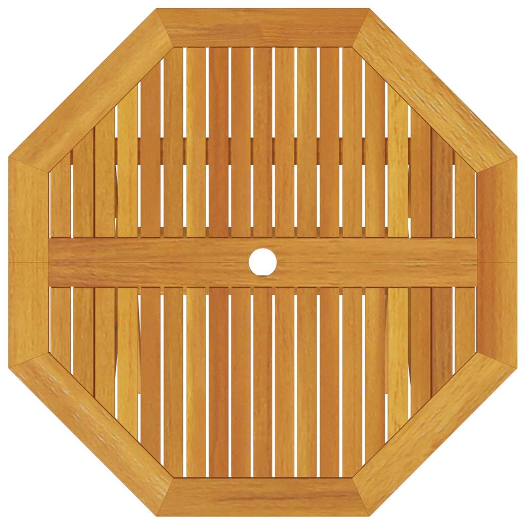 Ensemble de salle à manger pour jardin 5 pcs Marron