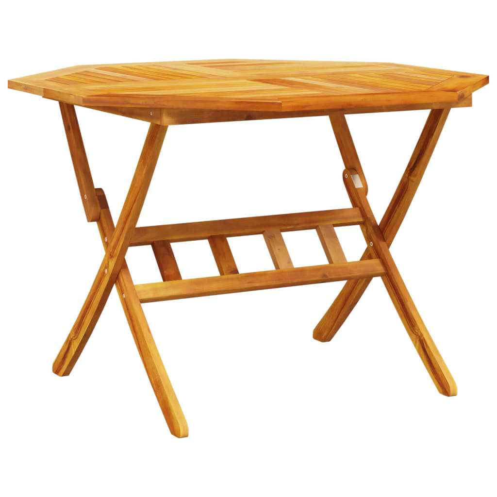Ensemble de salle à manger pour jardin 5 pcs Marron - XIOS