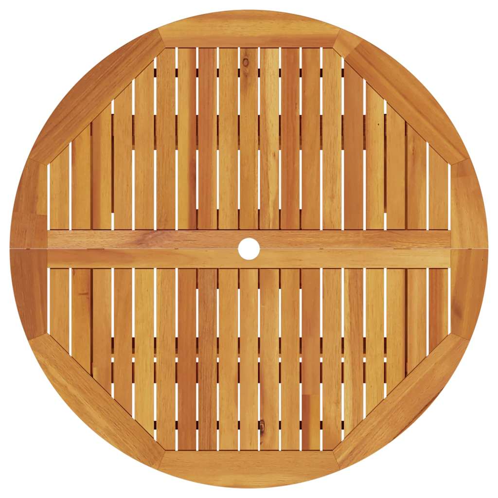 Ensemble de salle à manger pour jardin 5 pcs Marron - XIOS