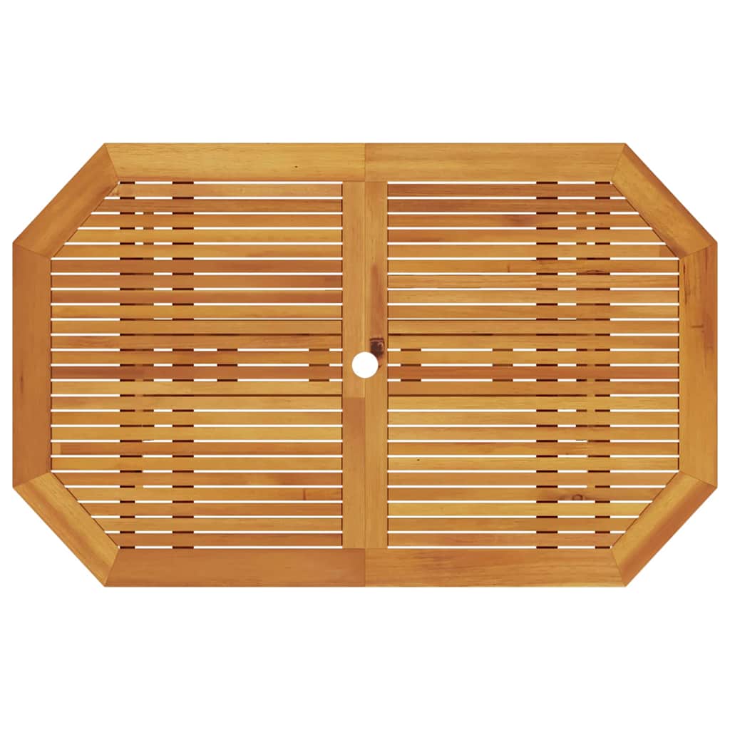 Ensemble de salle à manger pour jardin 7 pcs Marron - XIOS