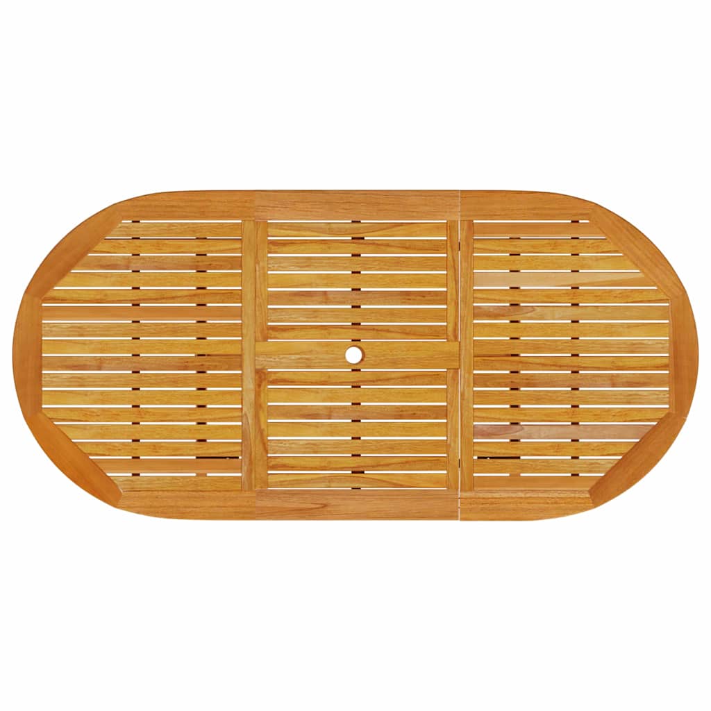 Ensemble de salle à manger pour jardin 5 pcs Marron - XIOS