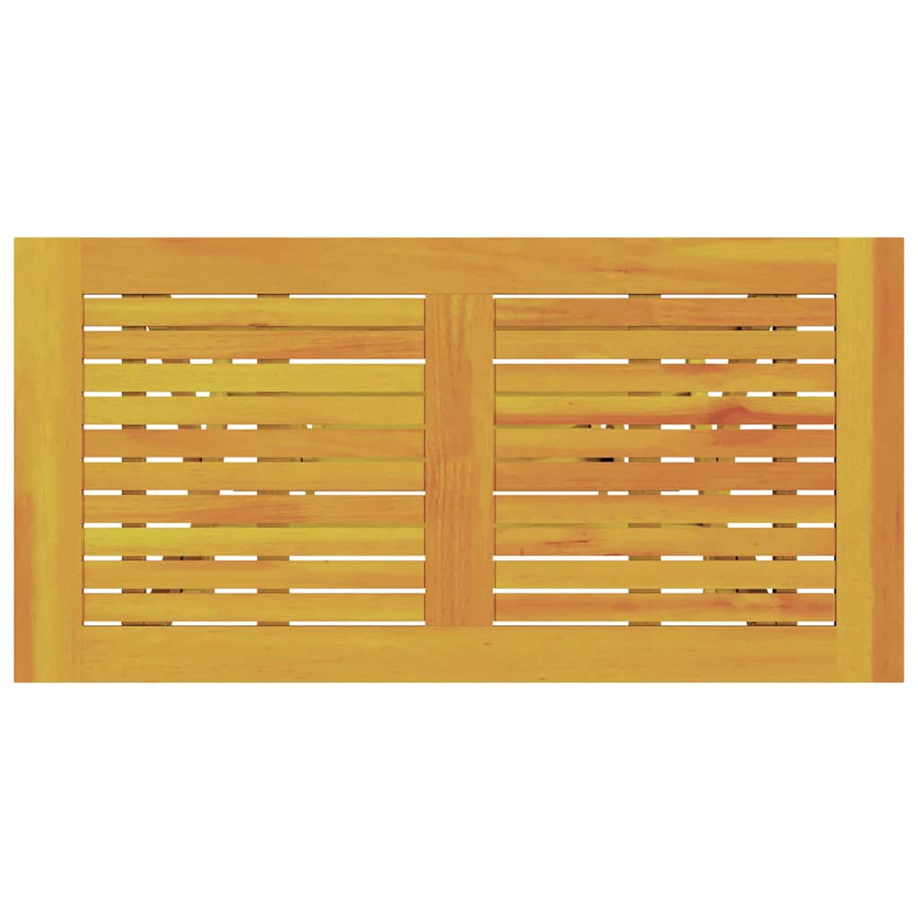 Ensemble de salle à manger pour jardin 5 pcs Marron - XIOS