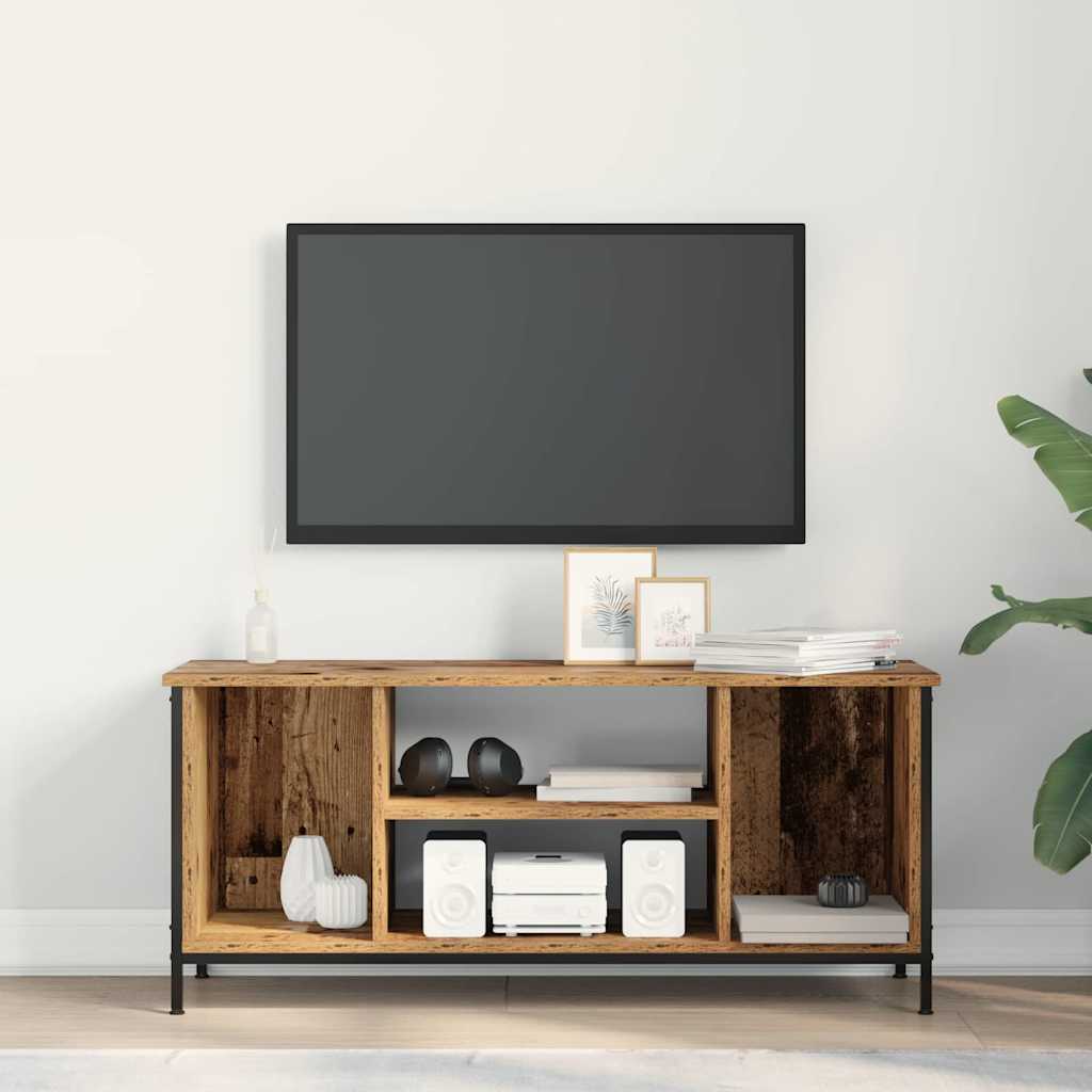 Meuble TV Bois Ancien 102 x 35 x 45 cm Bois d'ingénierie - XIOS