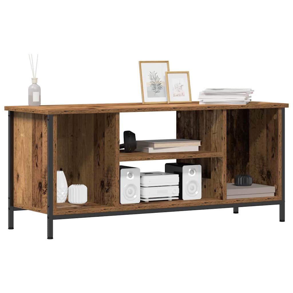 Meuble TV Bois ancien 102 x 35 x 45 cm Bois d'ingénierie - XIOS