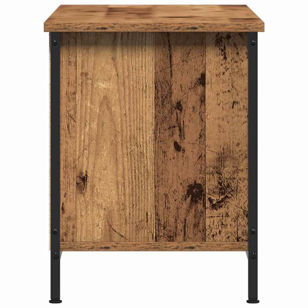 Meuble TV Bois Ancien 102 x 35 x 45 cm Bois d'ingénierie - XIOS