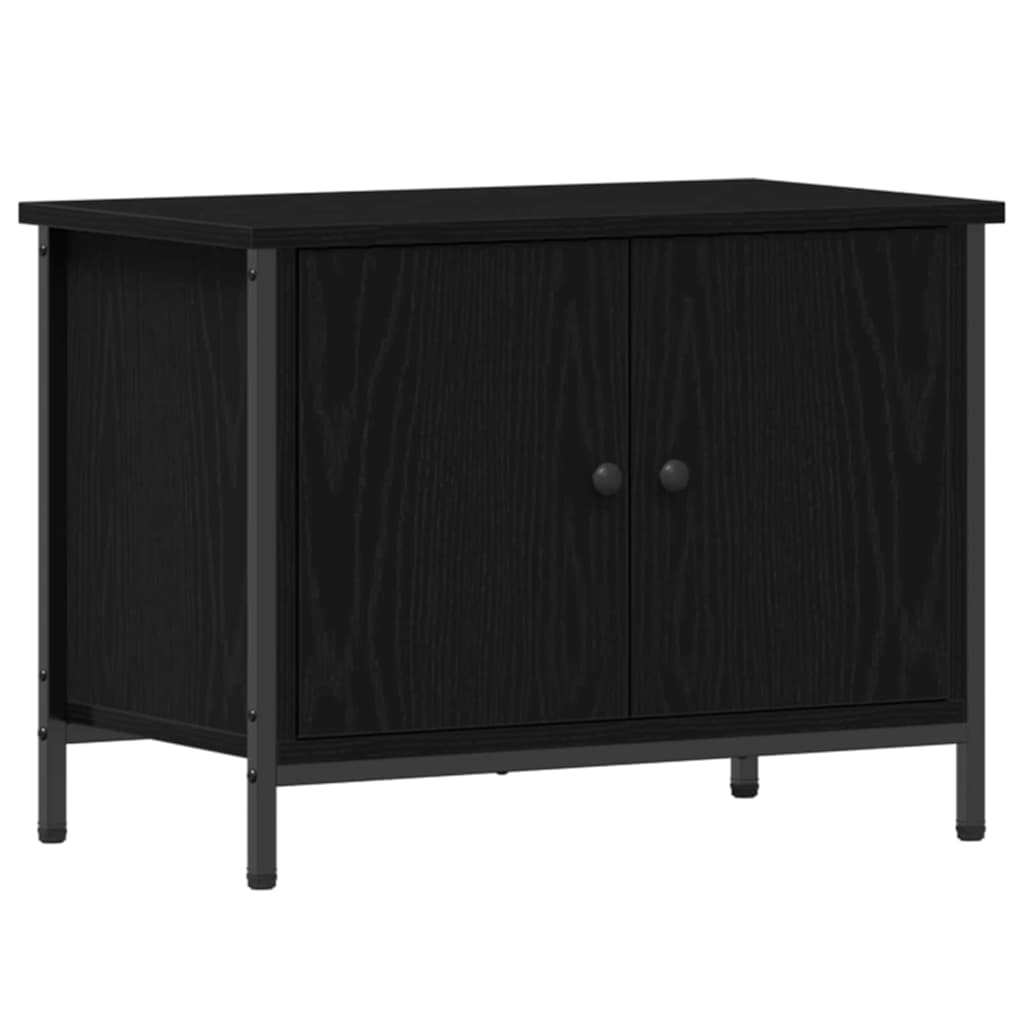 Meuble TV Chêne noir 60 x 35 x 45 cm Bois d'ingénierie