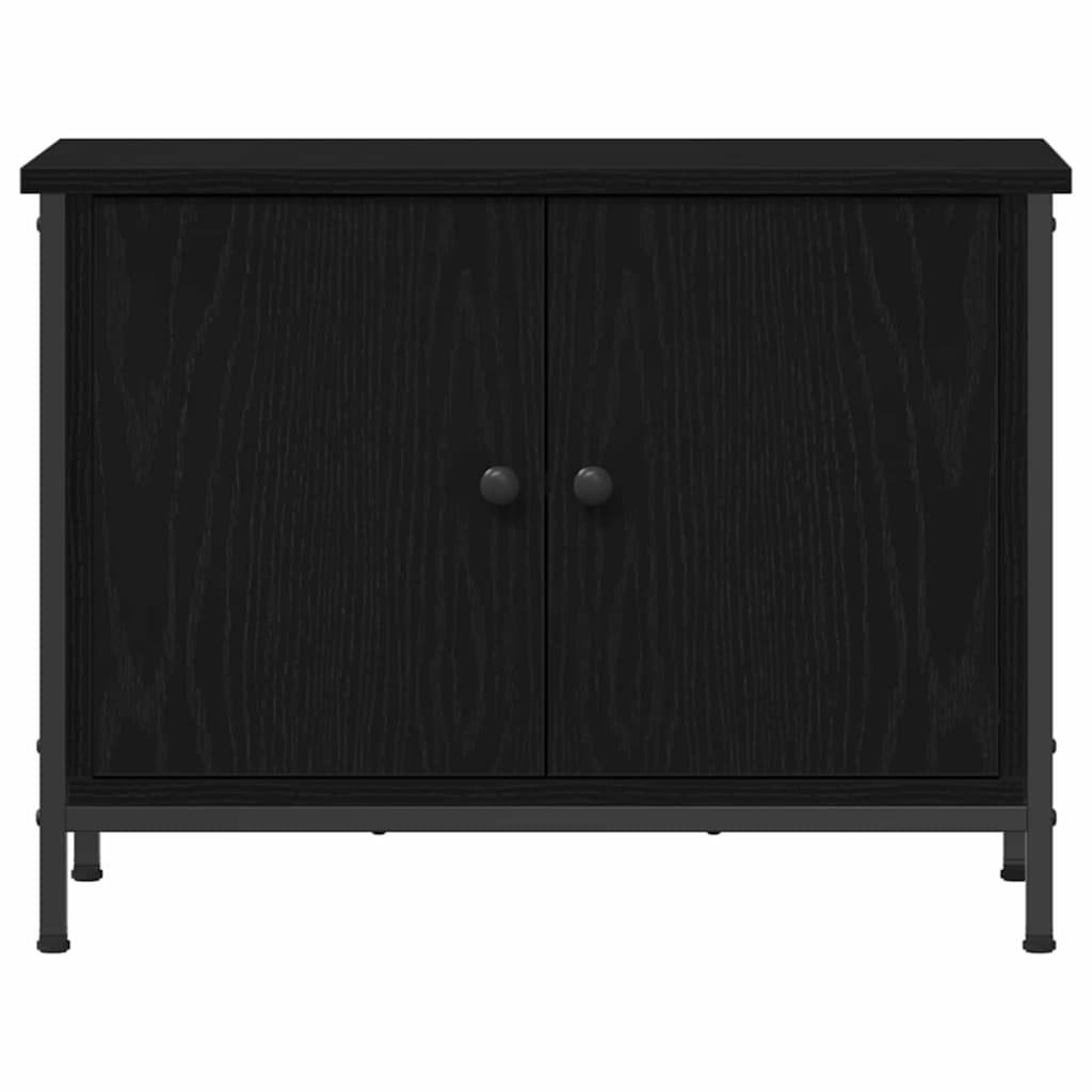 Meuble TV Chêne noir 60 x 35 x 45 cm Bois d'ingénierie