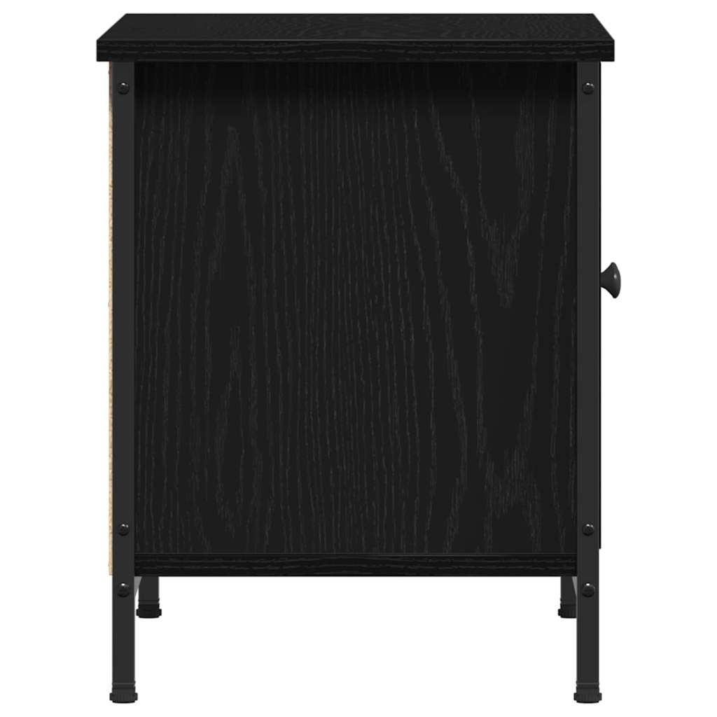 Meuble TV Chêne noir 60 x 35 x 45 cm Bois d'ingénierie