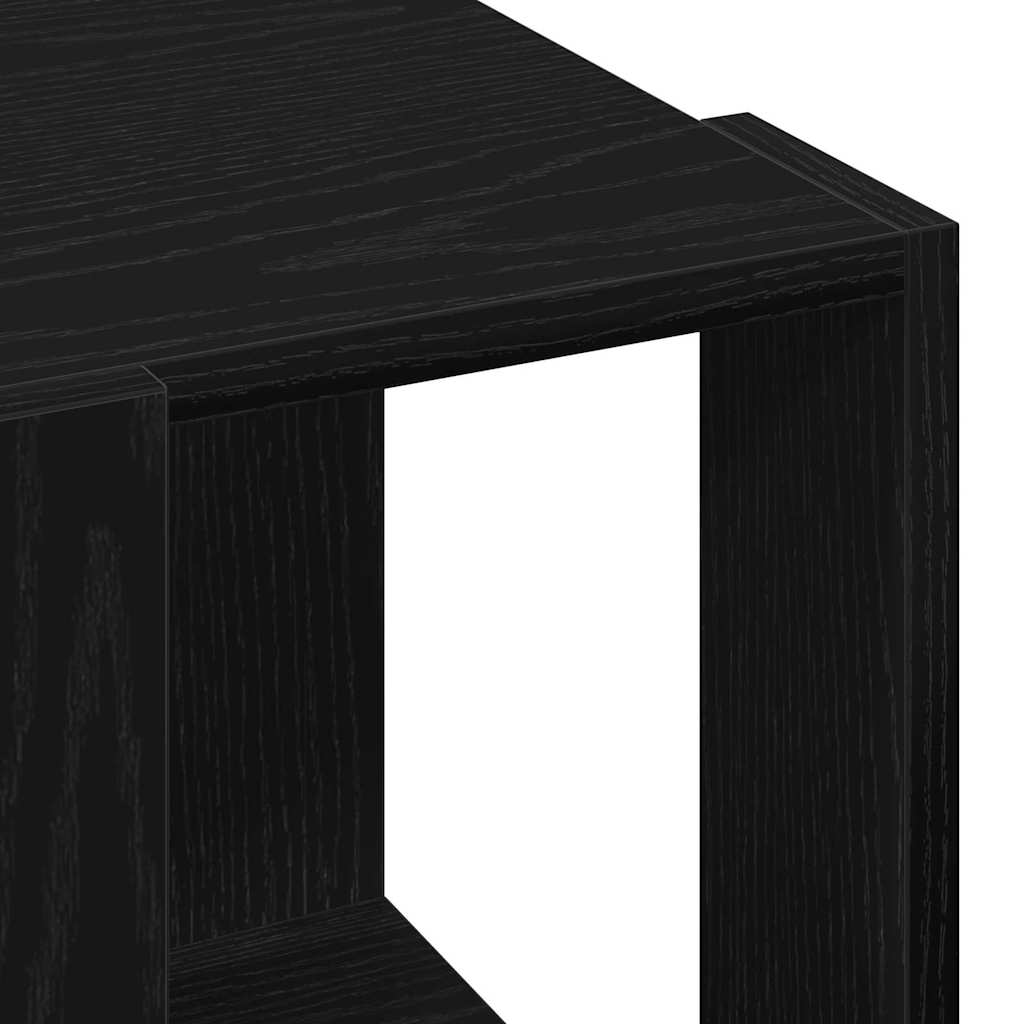 Table basse Chêne noir 32 x 32 x 30 cm Bois d'ingénierie - XIOS