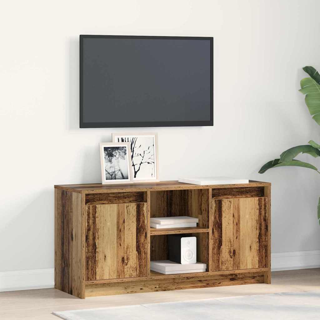 Meuble TV Marron 100 x 34 x 50 cm Bois d'ingénierie - XIOS
