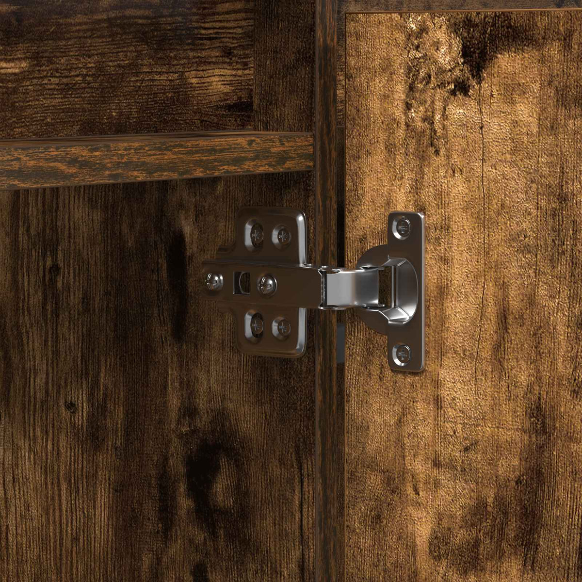 Meuble TV 180 x 38 x 49 cm Chêne fumé Bois d'ingénierie - XIOS