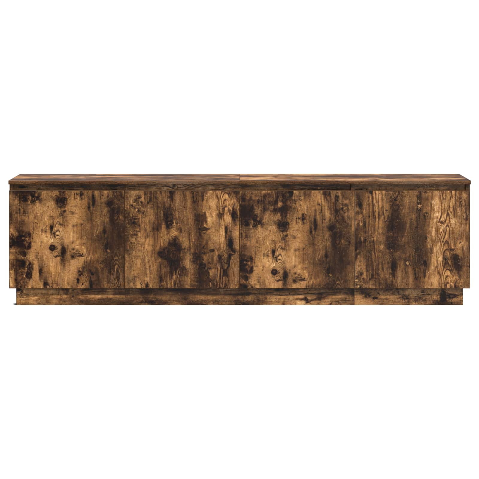 Meuble TV 180 x 38 x 49 cm Chêne fumé Bois d'ingénierie - XIOS