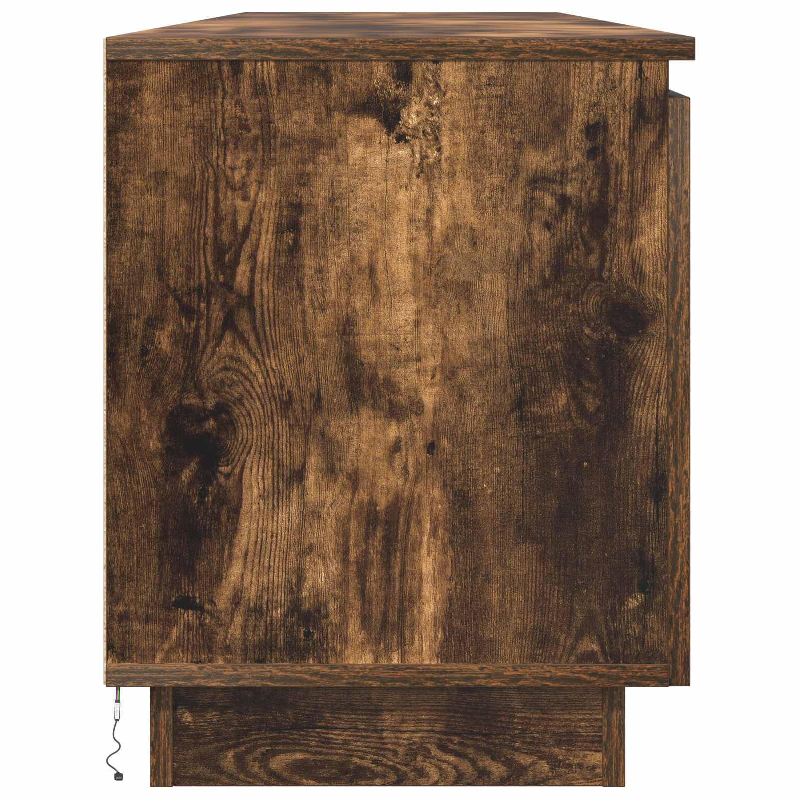 Meuble TV 180 x 38 x 49 cm Chêne fumé Bois d'ingénierie - XIOS