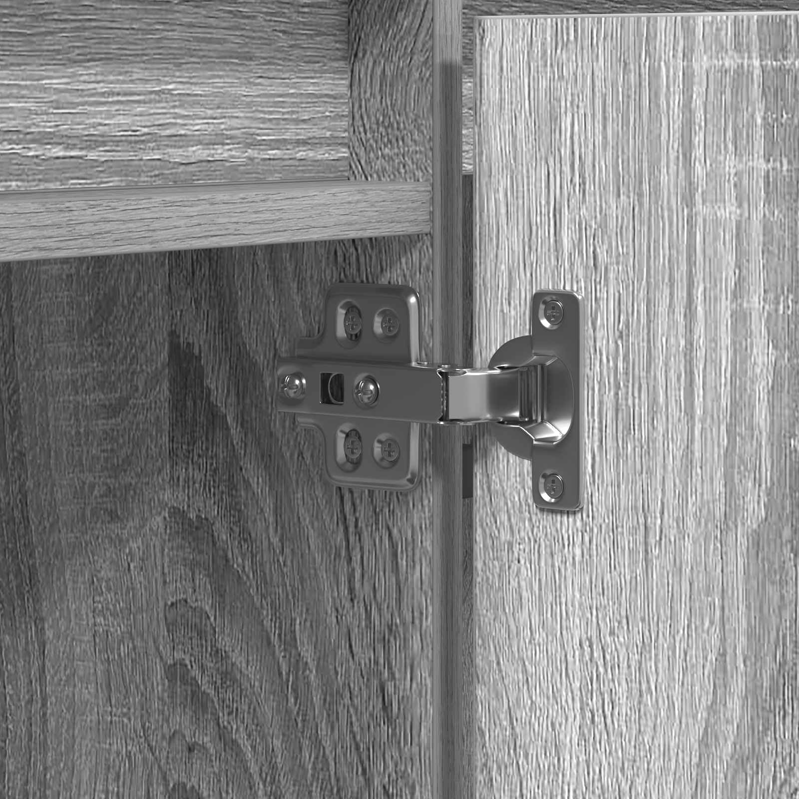 Meuble TV Gris Sonoma 180 x 38 x 49 cm Bois d'ingénierie