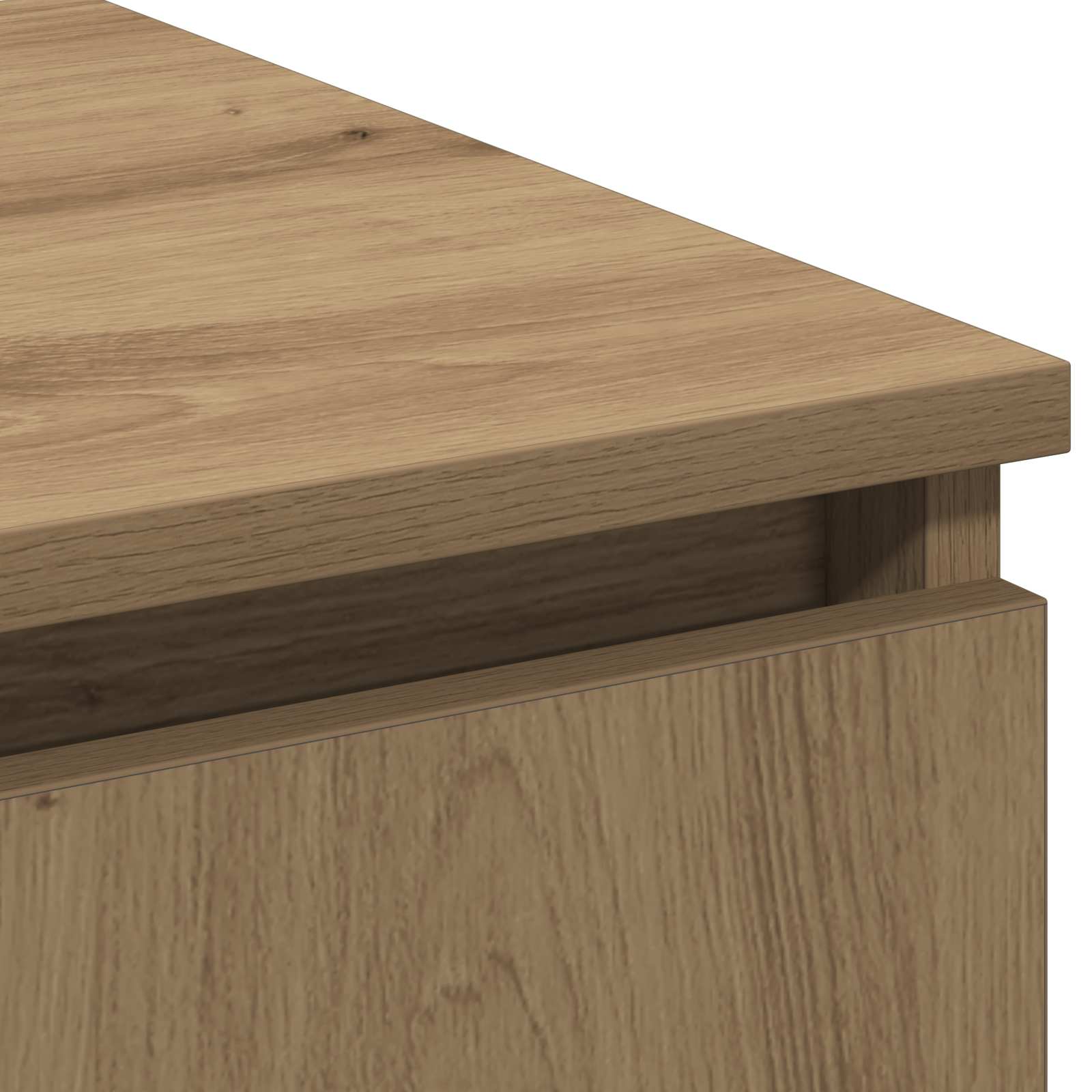 Meuble TV 180 x 38 x 49 cm Chêne artisanal Bois d'ingénierie - XIOS