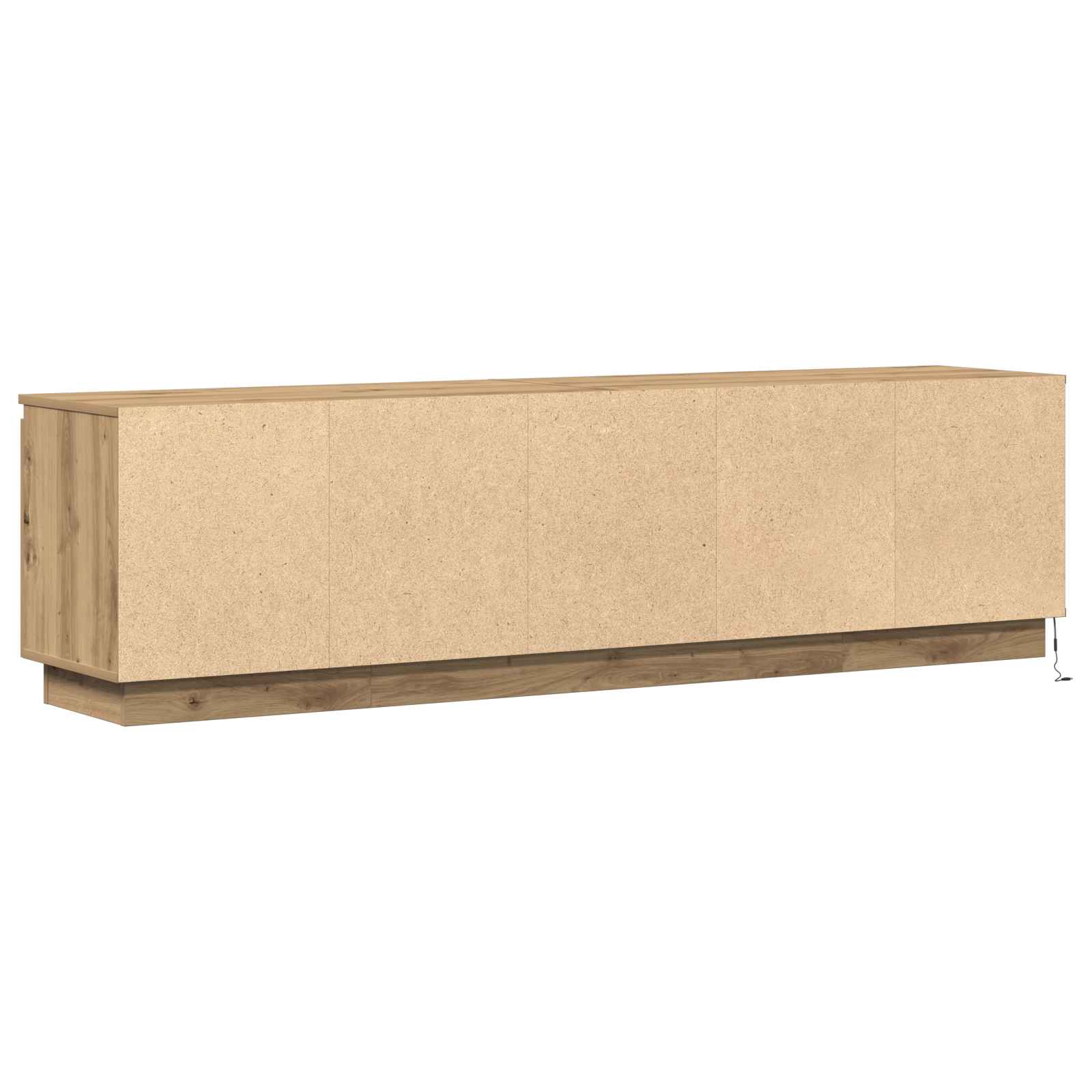 Meuble TV 180 x 38 x 49 cm Chêne artisanal Bois d'ingénierie - XIOS