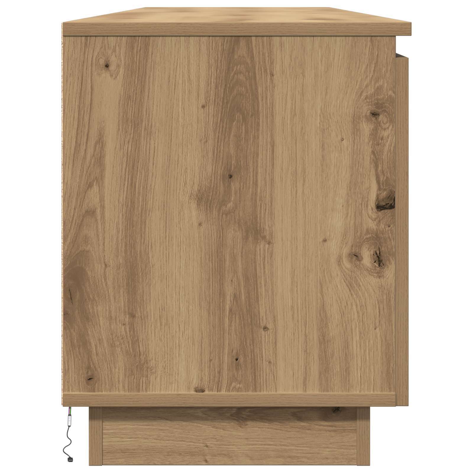 Meuble TV 180 x 38 x 49 cm Chêne artisanal Bois d'ingénierie - XIOS