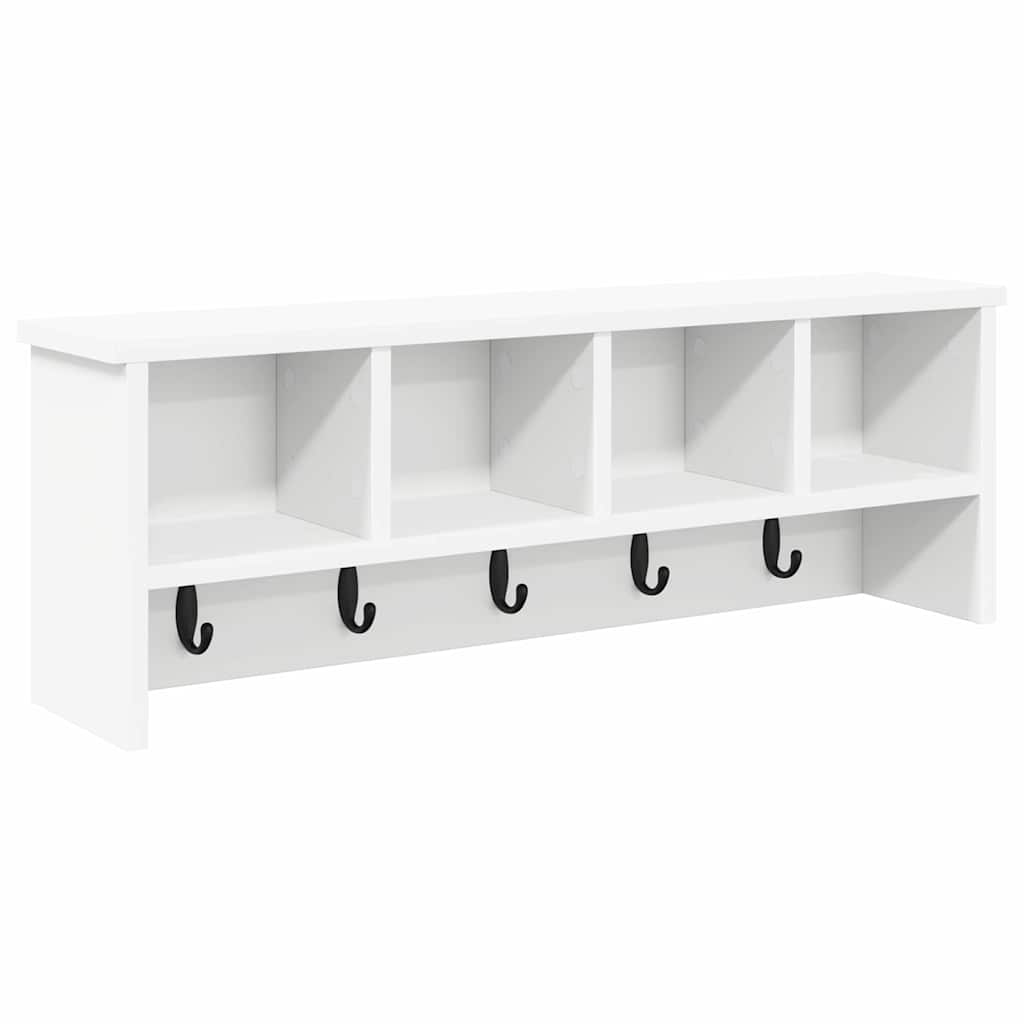 Porte-manteau mural Montage mural Blanc 75 x 16 x 26 cm - XIOS